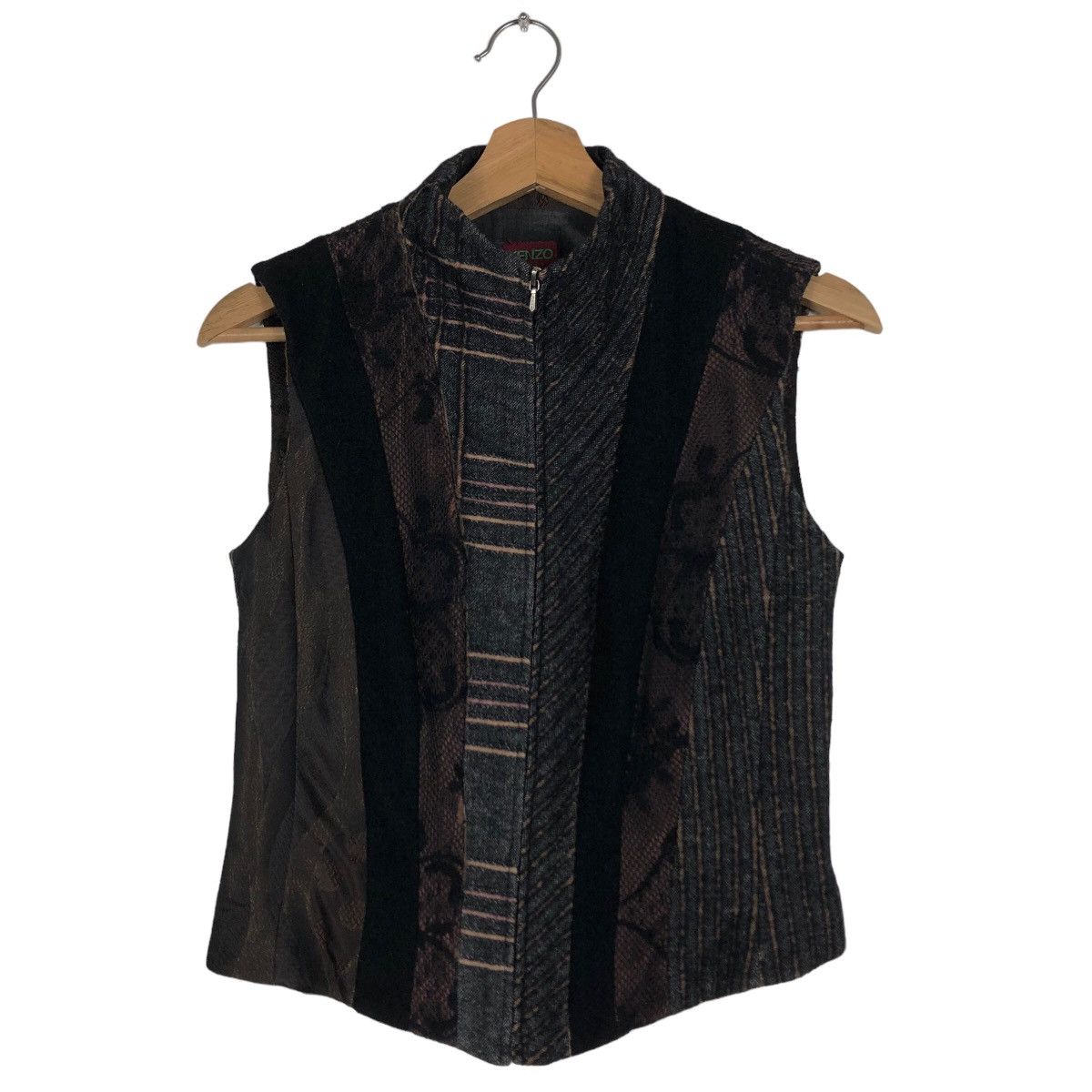 Kenzo 🔥Navajo Aztec Design Vest Kenzo Size US S / EU 44-46 / 1 - 2 Thumbnail