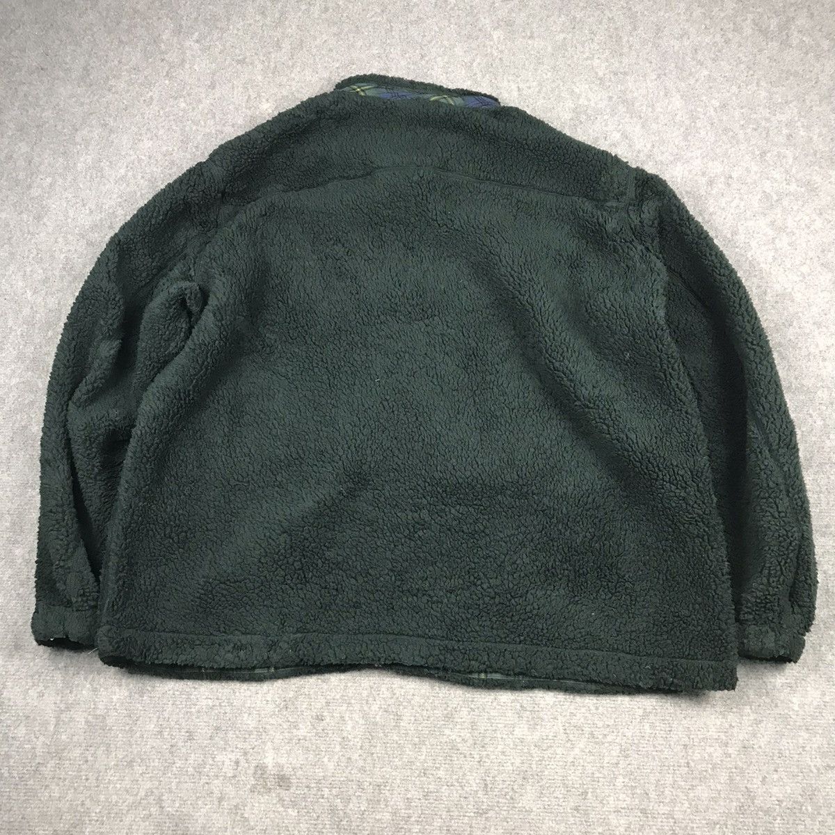 J.W ANDERSON SHERPA FLEECE ZIPPIER JACKET