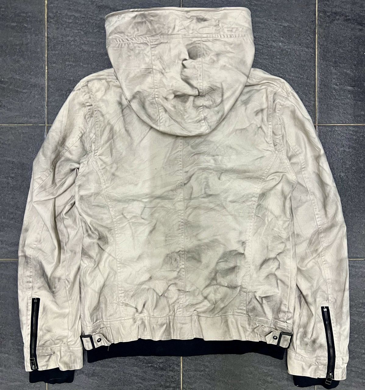 If Six Was Nine Y2K In The Attic Smoke Design Jacket Size US L / EU 52-54 / 3 - 22 Thumbnail
