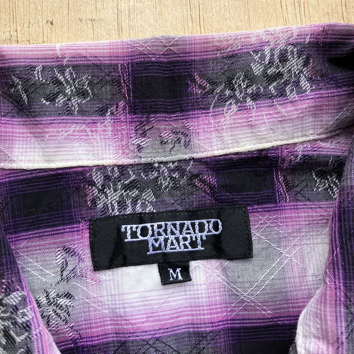 Japanese Brand × Tornado Mart TORNADO MART PLAID FLOWER WOMEN SHIRT Size M / US 6-8 / IT 42-44 - 4 Thumbnail