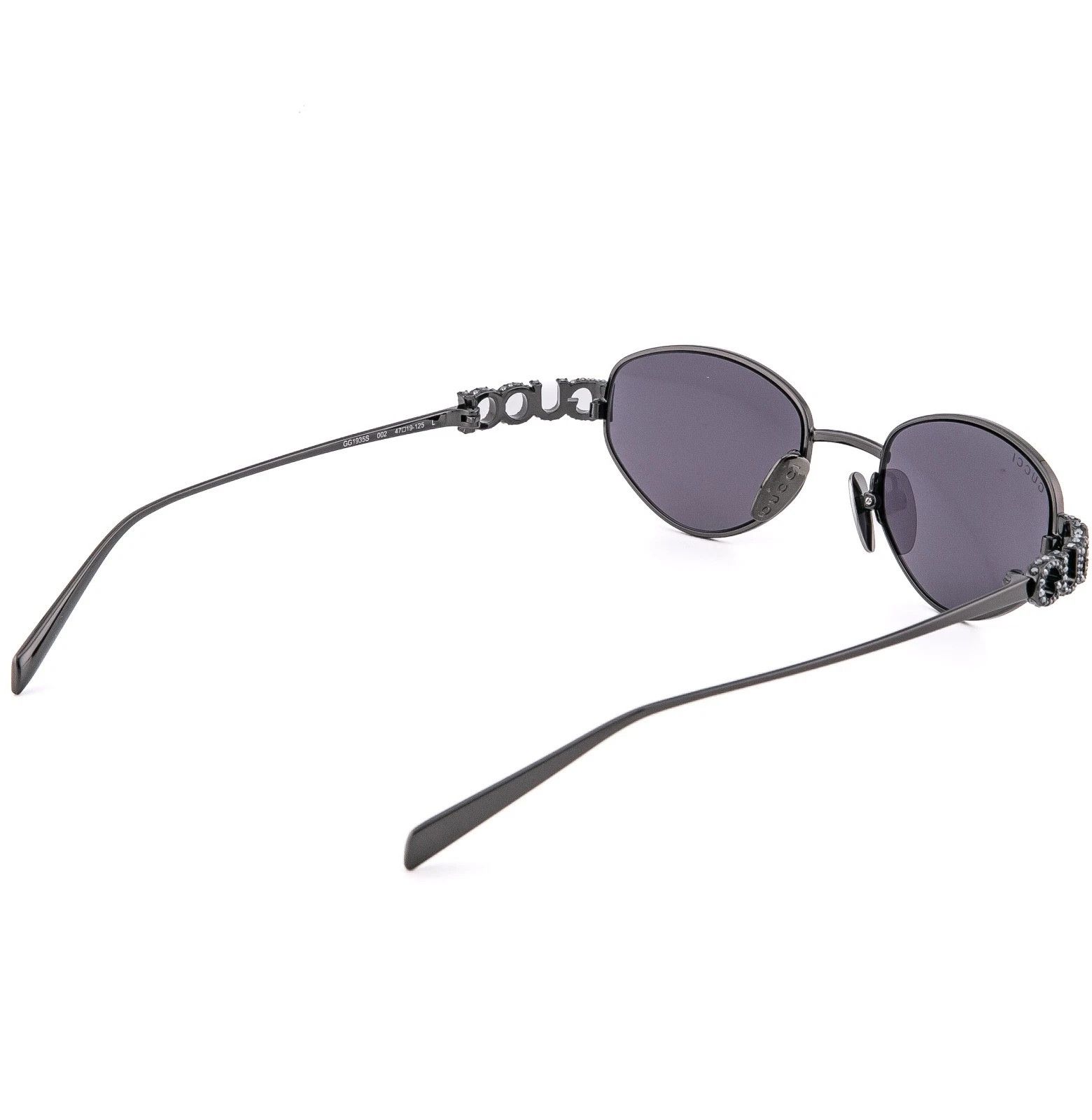 Gucci GUCCI 1935 Gg1935S Ruthenium Violet Crystal Logo Unisex 002 Size ONE SIZE - 2 Thumbnail