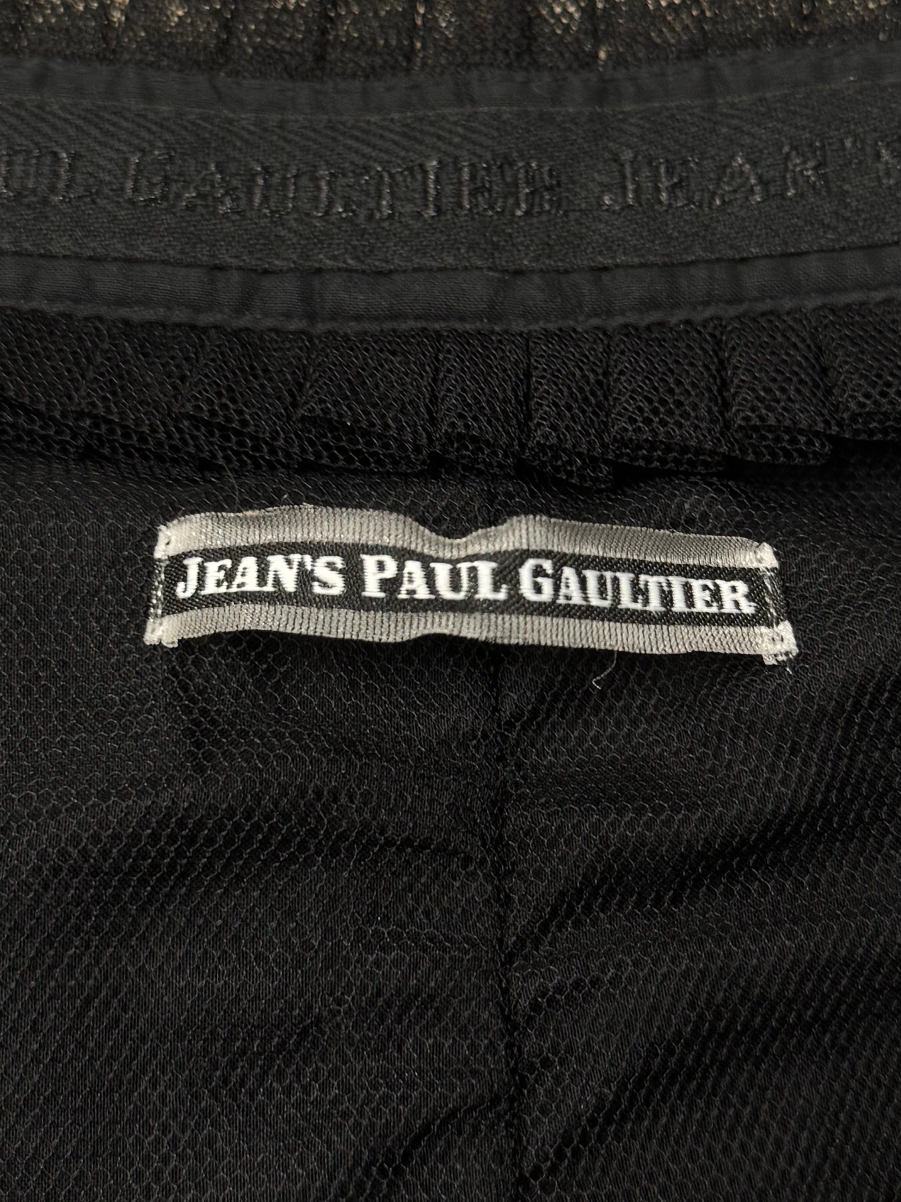 Jean Paul Gaultier Vintage Jean Paul Gaultier ‘Sheer Sleeve’ Ruffled Button Top Size M / US 6-8 / IT 42-44 - 5 Thumbnail