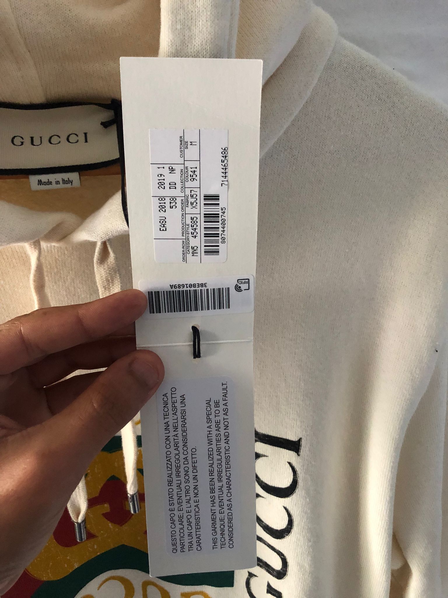 Gucci Gucci Logo Hoodie Size US M / EU 48-50 / 2 - 5 Thumbnail