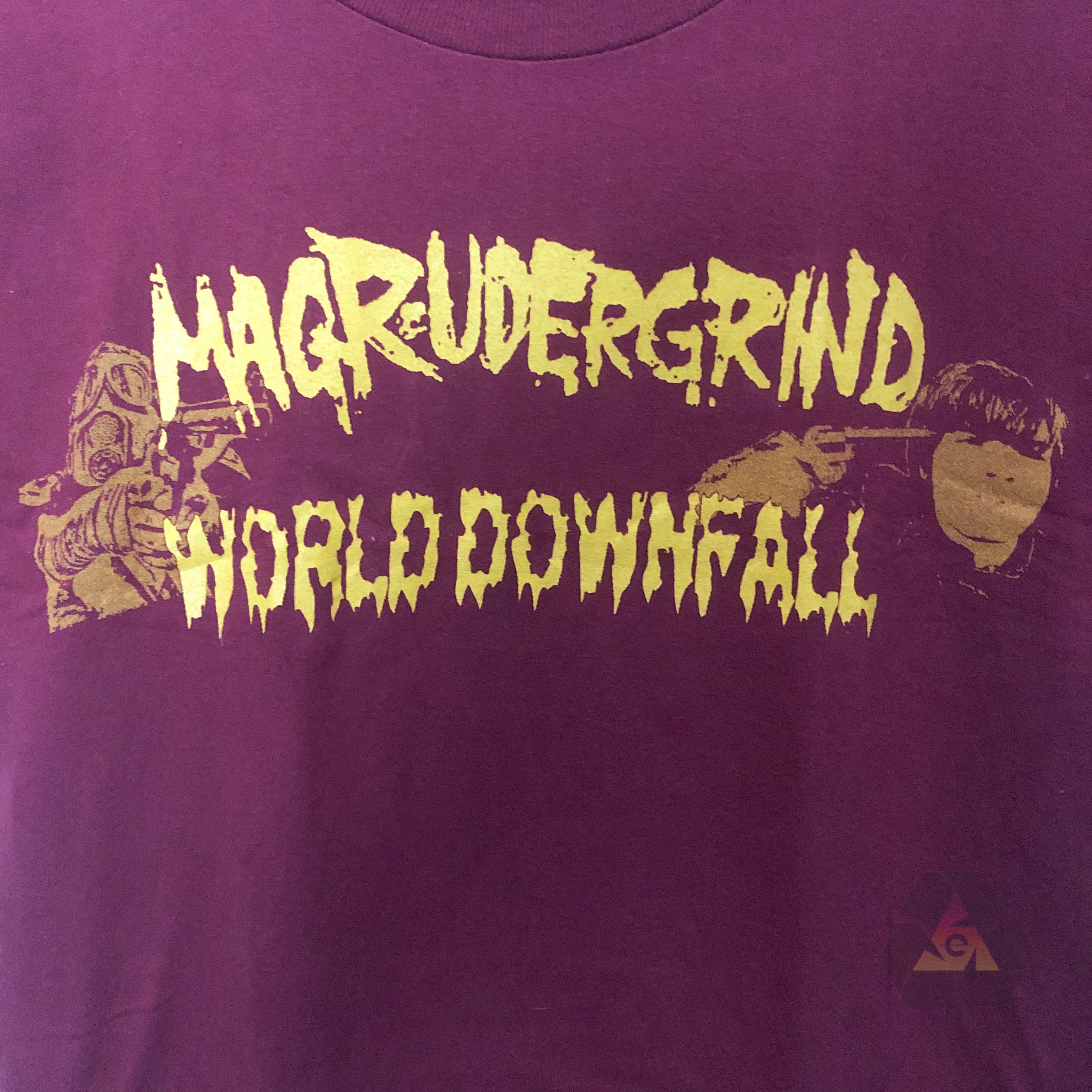 Band Tees Magrudergrind World Downfall Japan Tour 2008 T-Shirt Size US M / EU 48-50 / 2 - 5 Thumbnail