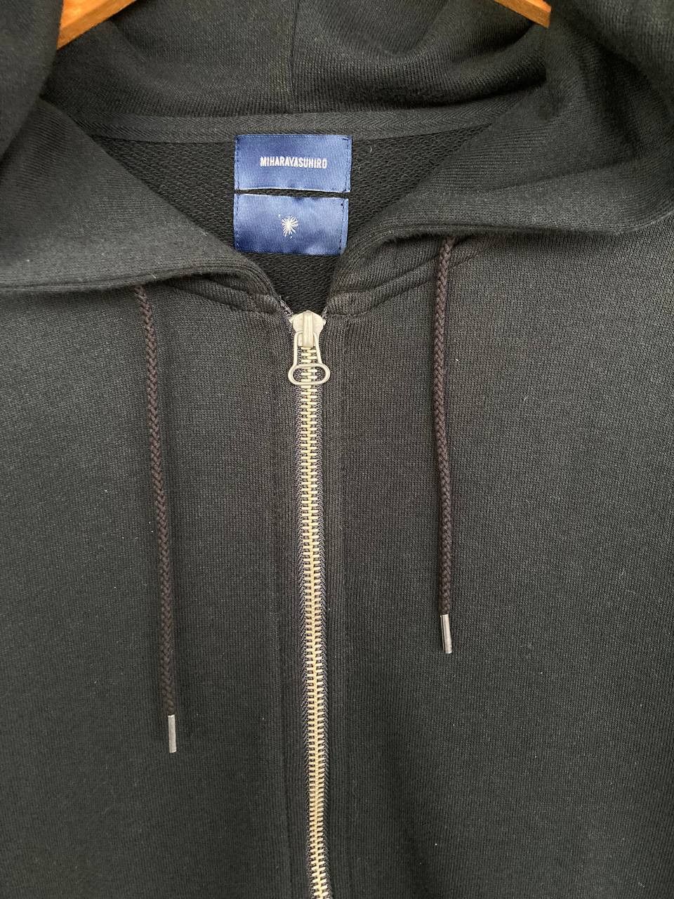 Maison MIHARA YASUHIRO MMY Faux Leather Sleeves Hoodie Size US M / EU 48-50 / 2 - 4 Thumbnail