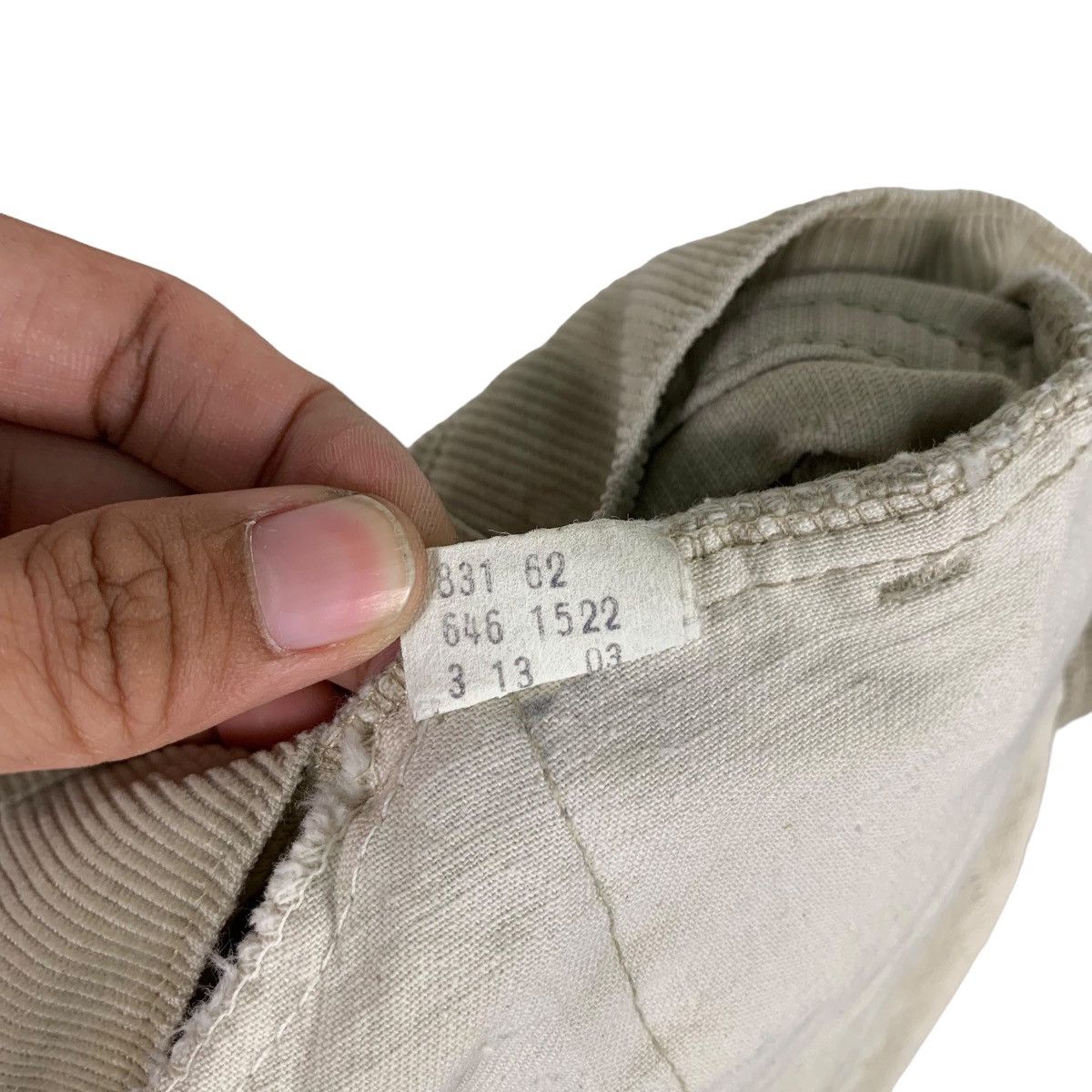 Levi's 70’s Rusty Trashed LEVIS White Label Corduroy Pant #1149-C53 Size US 32 / EU 48 - 15 Thumbnail