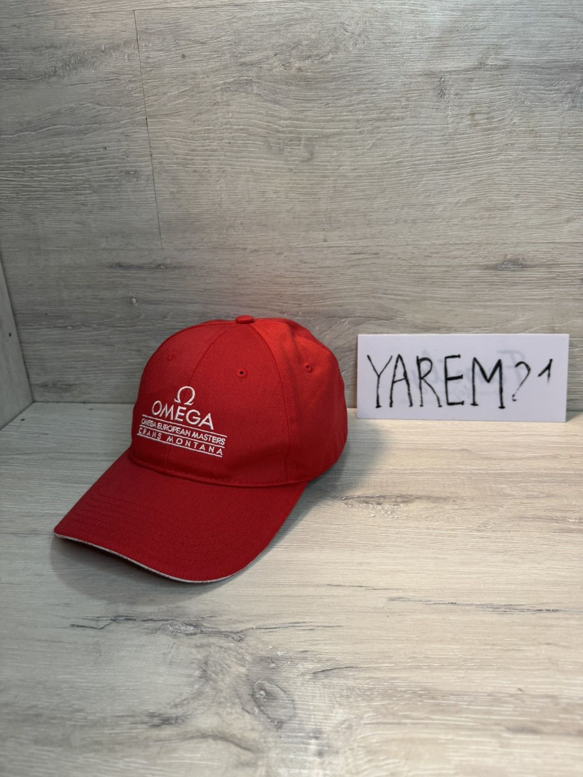 Omega Omega cap hat Size ONE SIZE - 1 Thumbnail