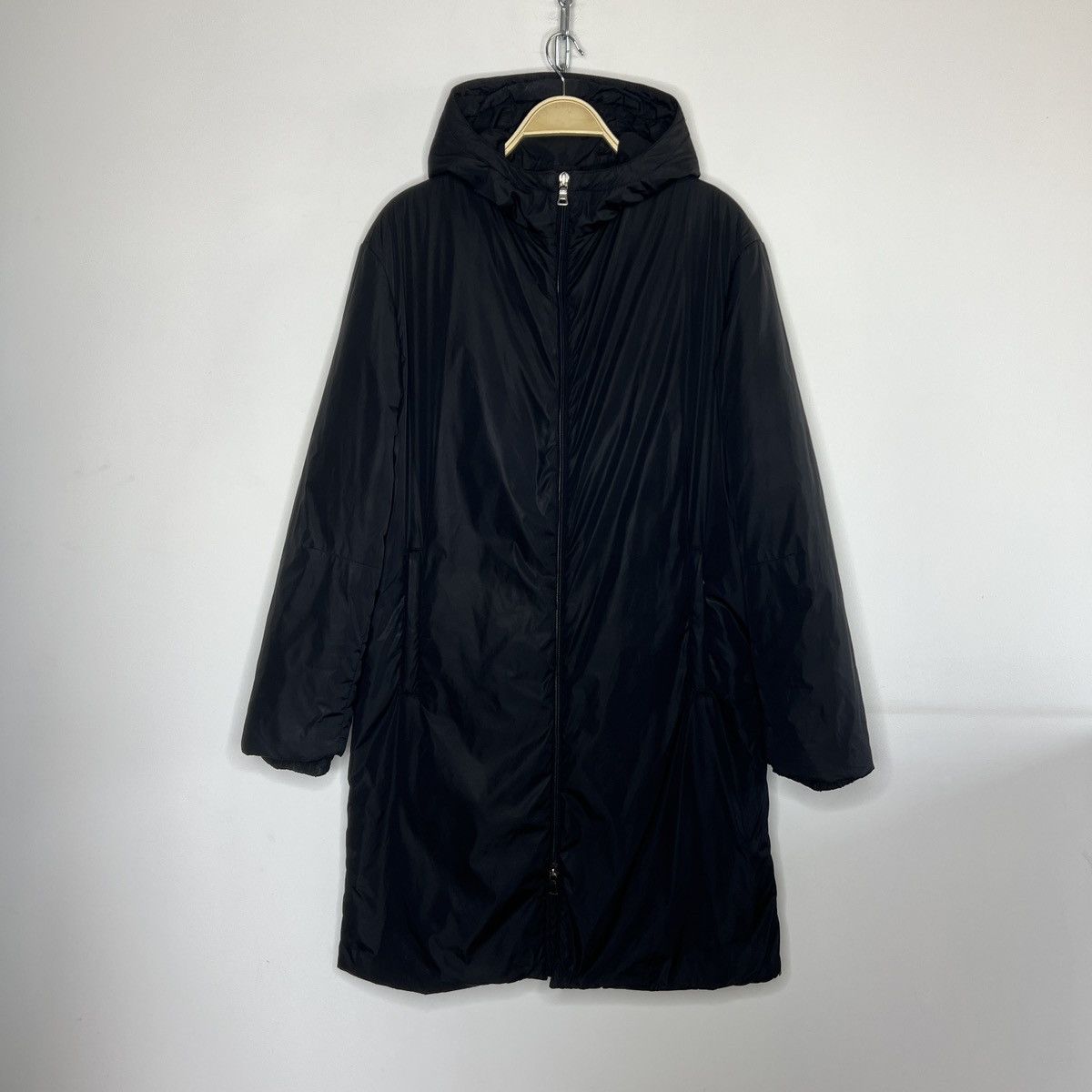 Designer × Prada × Vintage Vintage Prada padded black jacket Autumn Winter Insulated Size US M / EU 48-50 / 2 - 1 Thumbnail