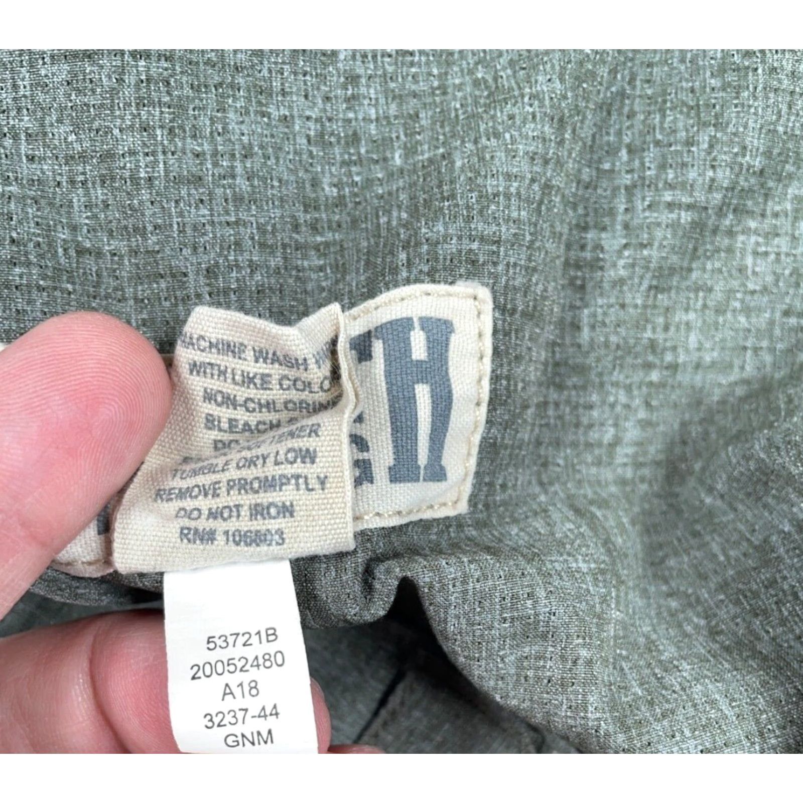 Vintage Duluth Breezeshooter Pants Men's 42 x 39 Green Lightweight Zip Pocket Outdoor Chino Casual Size US 42 / EU 58 - 4 Thumbnail