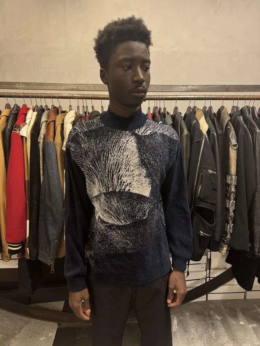 Emporio Armani SS2020 Emporio Armani Navy Contemporary Turtleneck Size US S / EU 44-46 / 1 - 2 Thumbnail