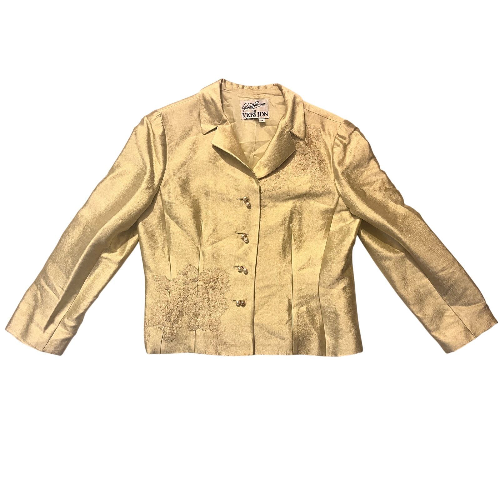 Lauren Ralph Lauren Vintage Rickie Freeman Teri Jon Blazer Size 8 Size M / US 6-8 / IT 42-44 - 1 Thumbnail