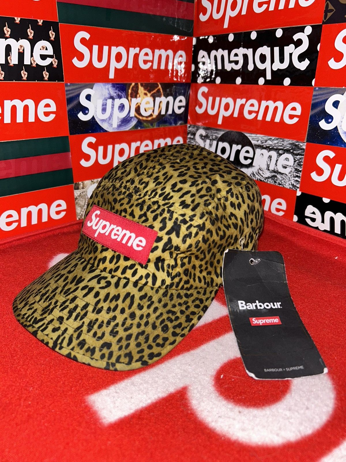 Supreme Supreme Barbour Waxed Cotton Camp Cap Leopard SS20 NEW TAGS Size ONE SIZE - 9 Thumbnail