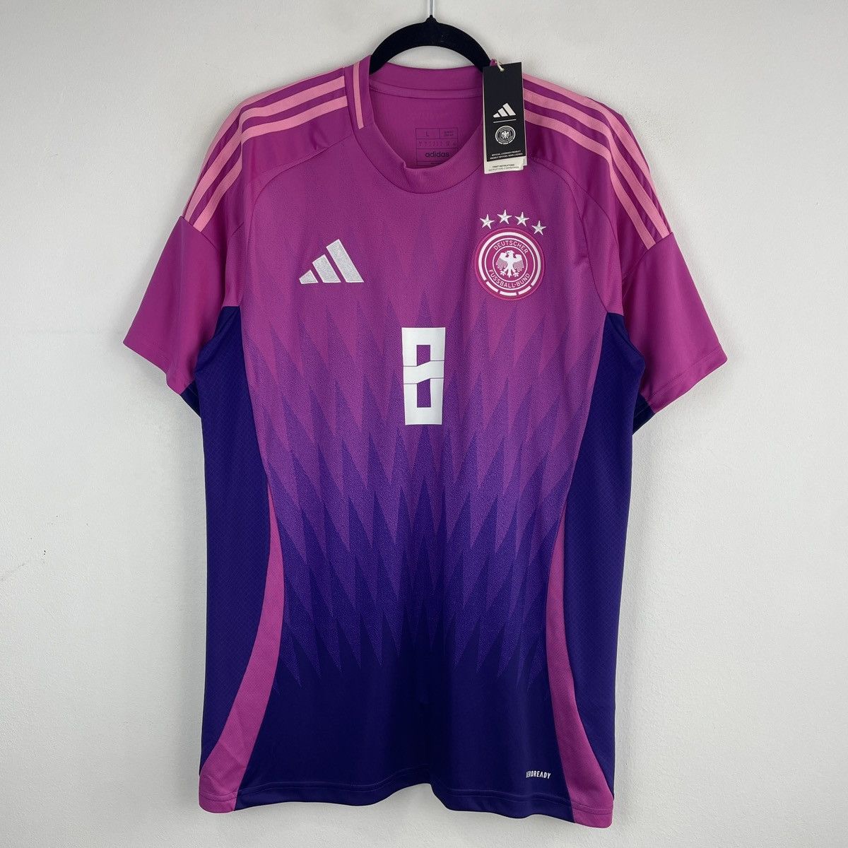 Adidas Germany Toni Kroos Adidas Genuine Jersey 2024/2025 size L Size US L / EU 52-54 / 3 - 2 Thumbnail
