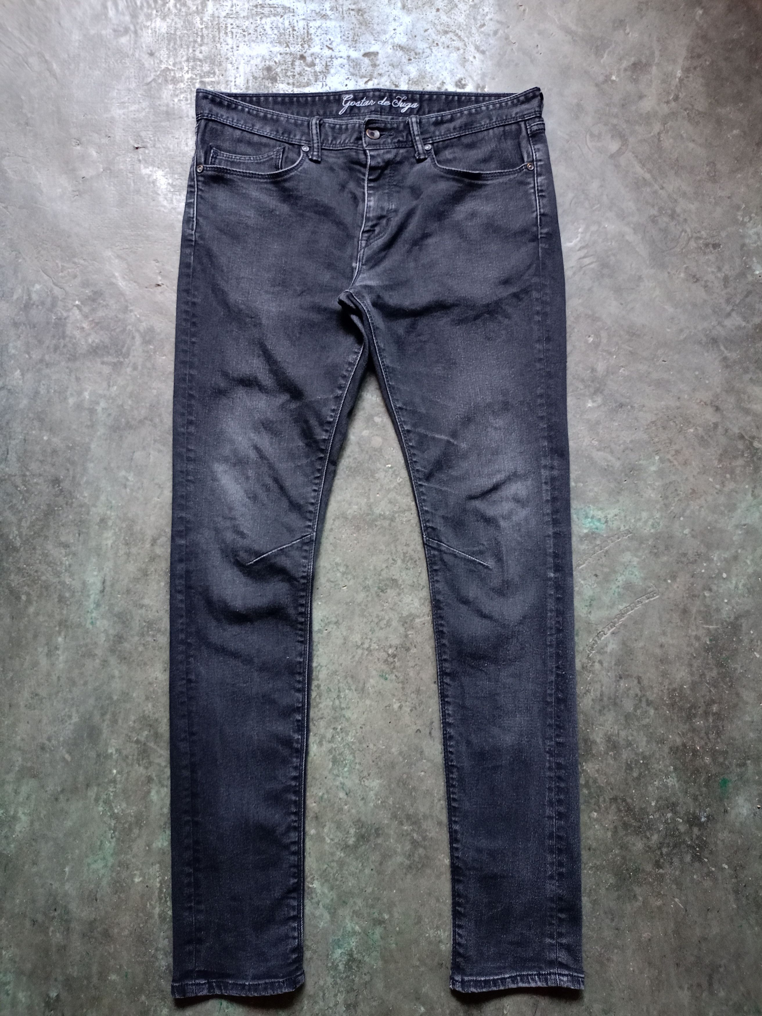 GOSTAR DE FUGA × Japanese Brand Gostar De Fuga Skinny Denim Pants Size US 33 - 2 Thumbnail