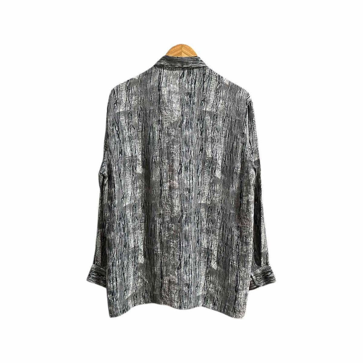 Carven × If Six Was Nine × Japanese Brand 🔥Vintage Carven Paris Abstract Shirt Made In Japan Size US L / EU 52-54 / 3 - 9 Thumbnail