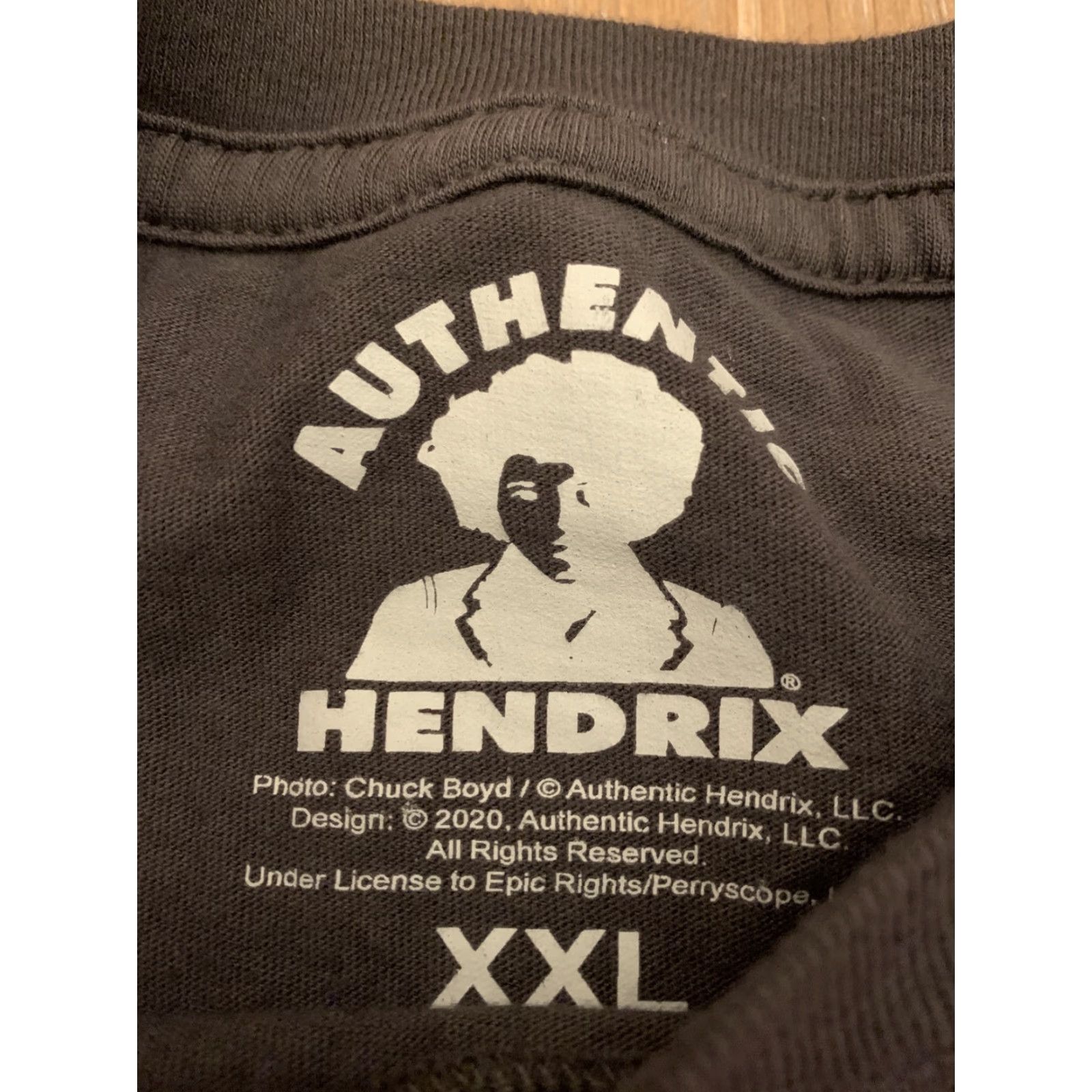 Vintage VINTAGE Jimi Hendrix T-Shirt Plus Size 2XL Gray California Womens Size XXL / US 16-18 / IT 52-54 - 3 Thumbnail