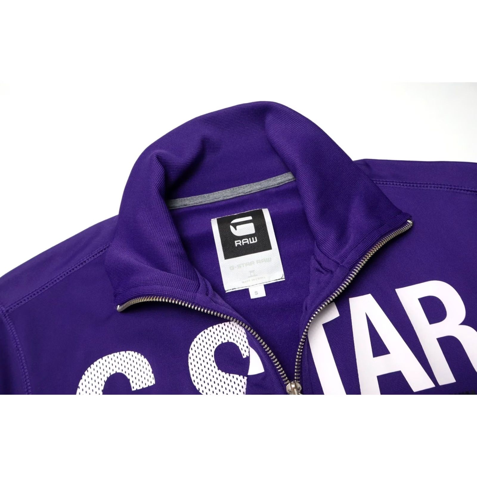 G-Star G-STAR Vince Vest Sw L/S Sweatshirt Men's SMALL Blue Full Zip Pocket High Neck Shirt Size US S / EU 44-46 / 1 - 4 Thumbnail
