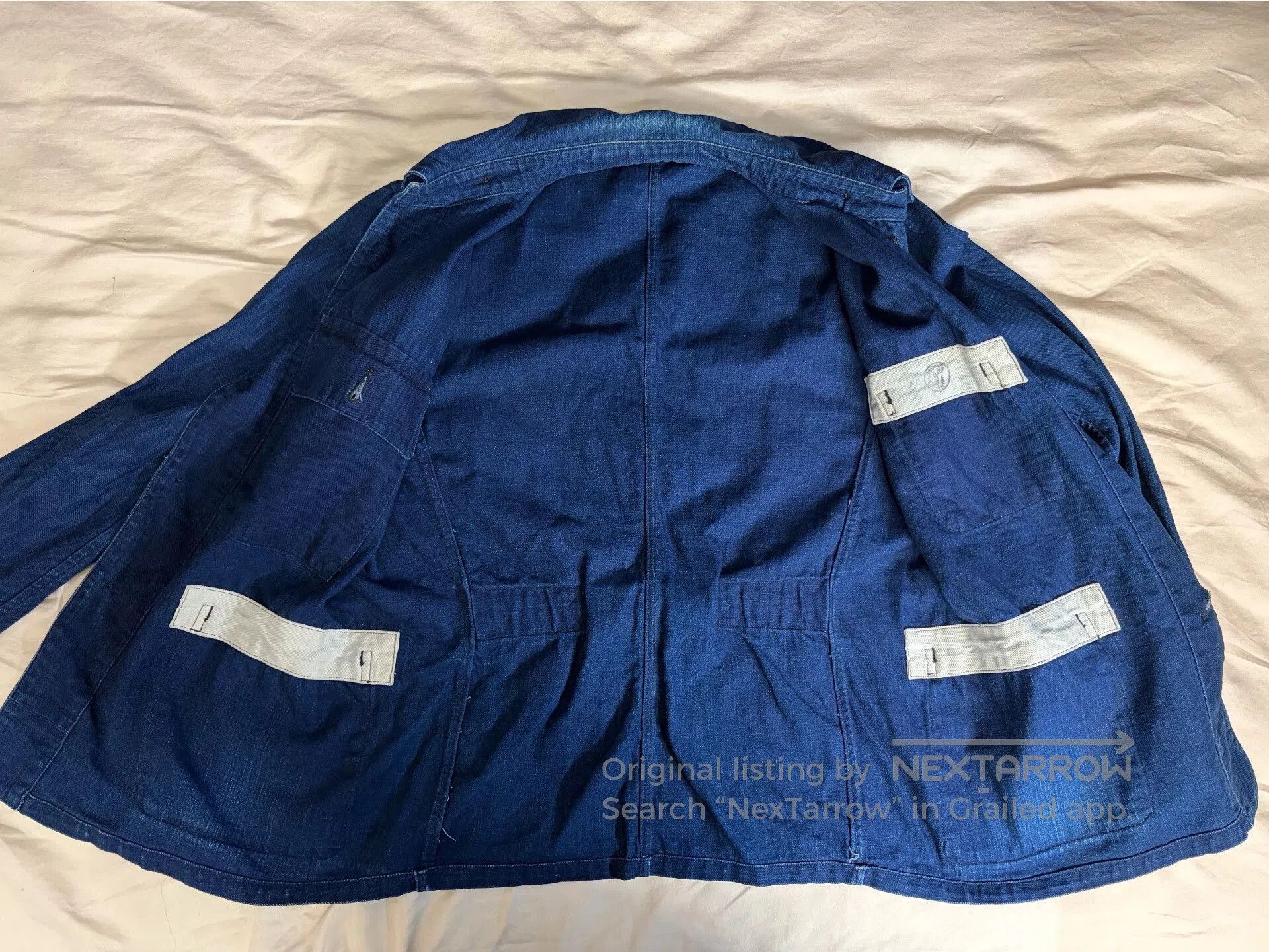 Mister Freedom Mister Freedom Blue Dyed Work Jacket. Size US M / EU 48-50 / 2 - 3 Thumbnail