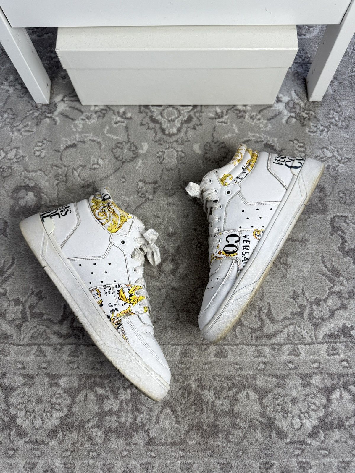 Designer × Versace × Versace Jeans Couture Versace Jeans Couture shoes sneakers US 9.5 designer luxury Size US 9.5 / EU 42-43 - 3 Thumbnail