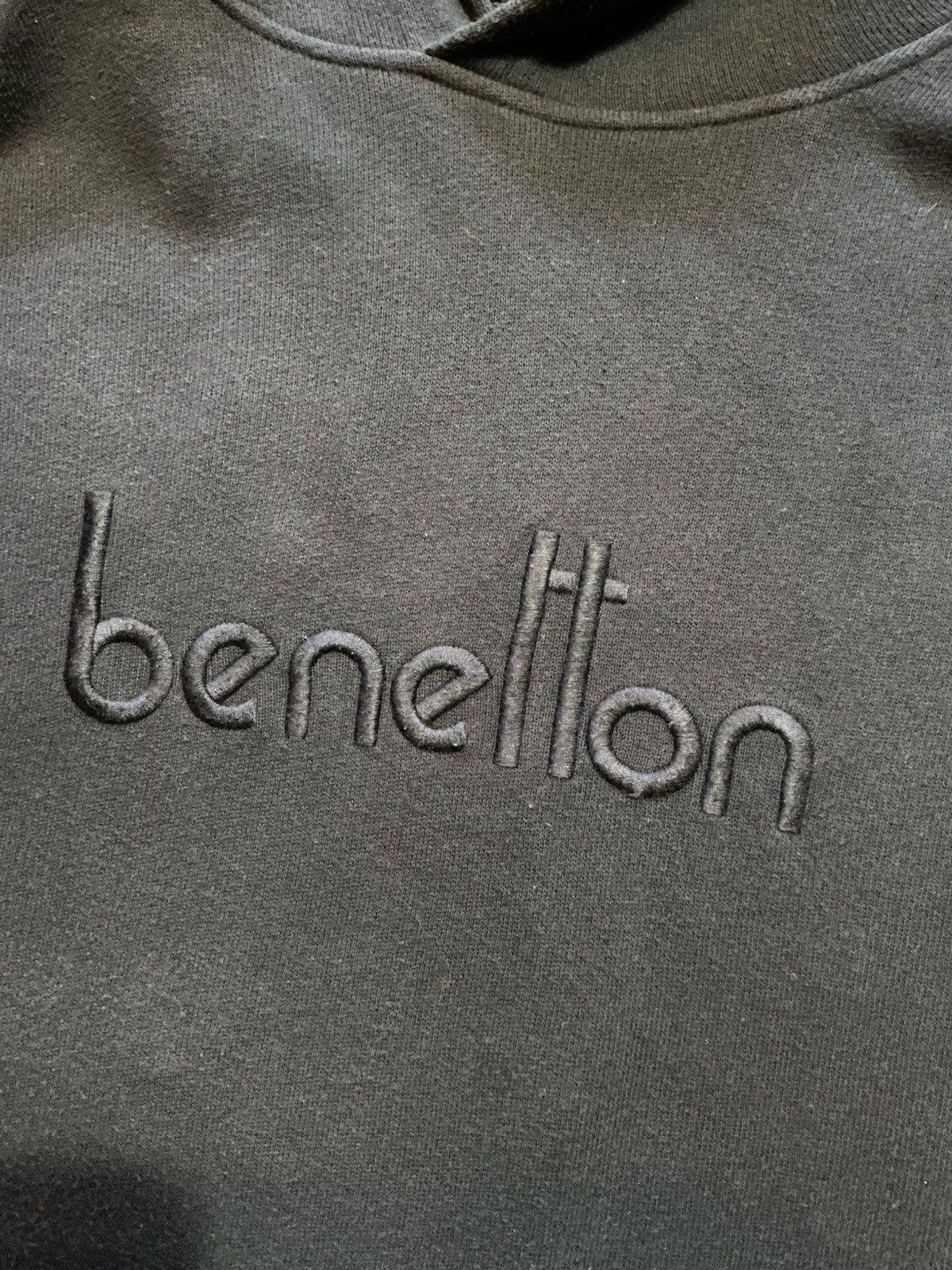 Benetton United Colors Of Benetton Embroidered Striped Hoodie Size US L / EU 52-54 / 3 - 5 Thumbnail