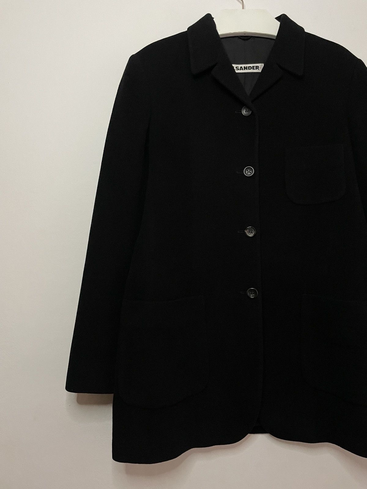 Jil Sander × Vintage Jil Sander Vintage Cashmere Coat Size XS / US 0-2 / IT 36-38 - 4 Thumbnail