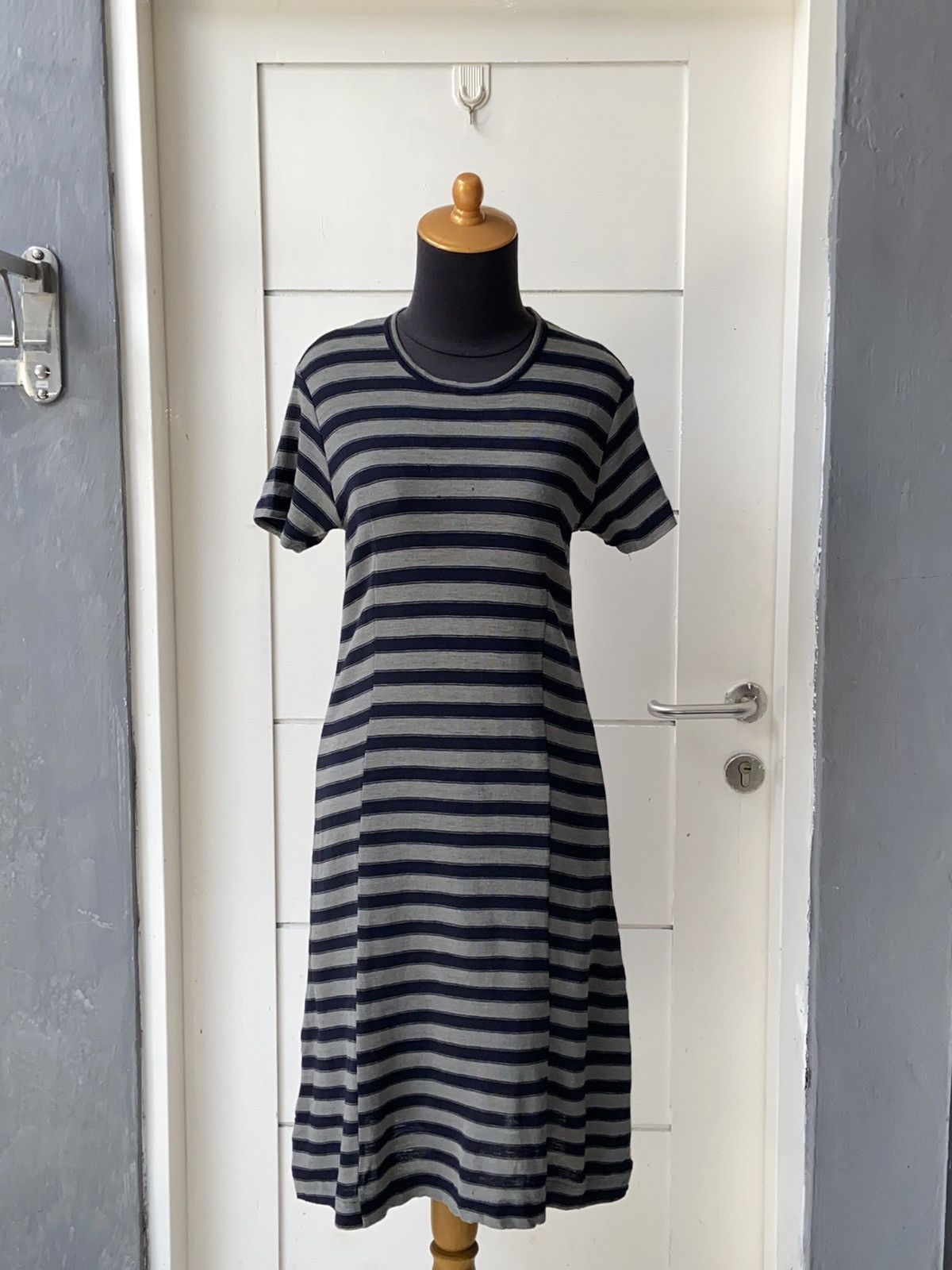 Tricot Comme des Garcons TRICOT COMME Des GARCONS Striped Knit Dress Size XS / US 0-2 / IT 36-38 - 1 Thumbnail