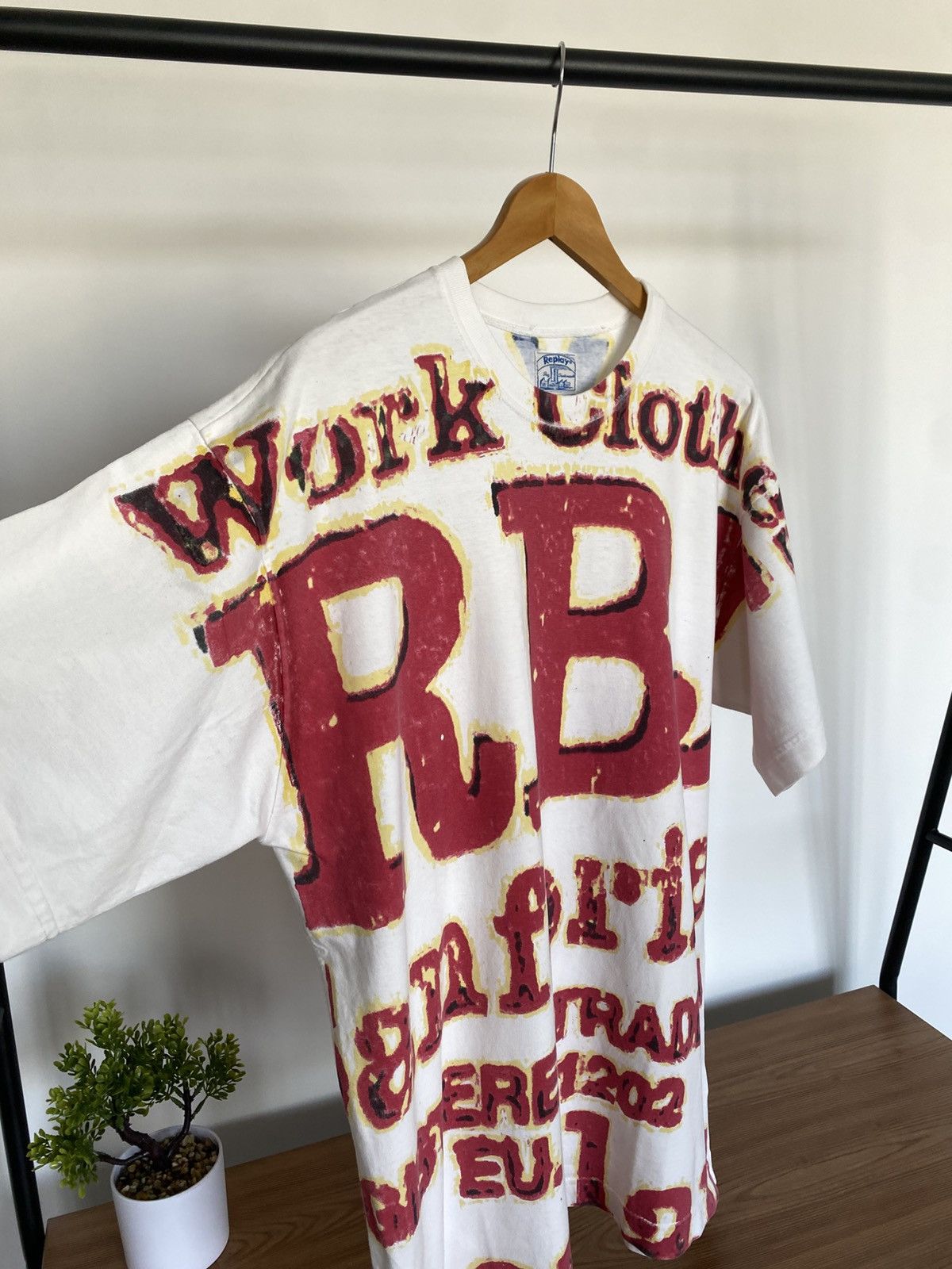 Replay × Vintage Vintage Rare Replay T-Shirt Size US M / EU 48-50 / 2 - 2 Thumbnail
