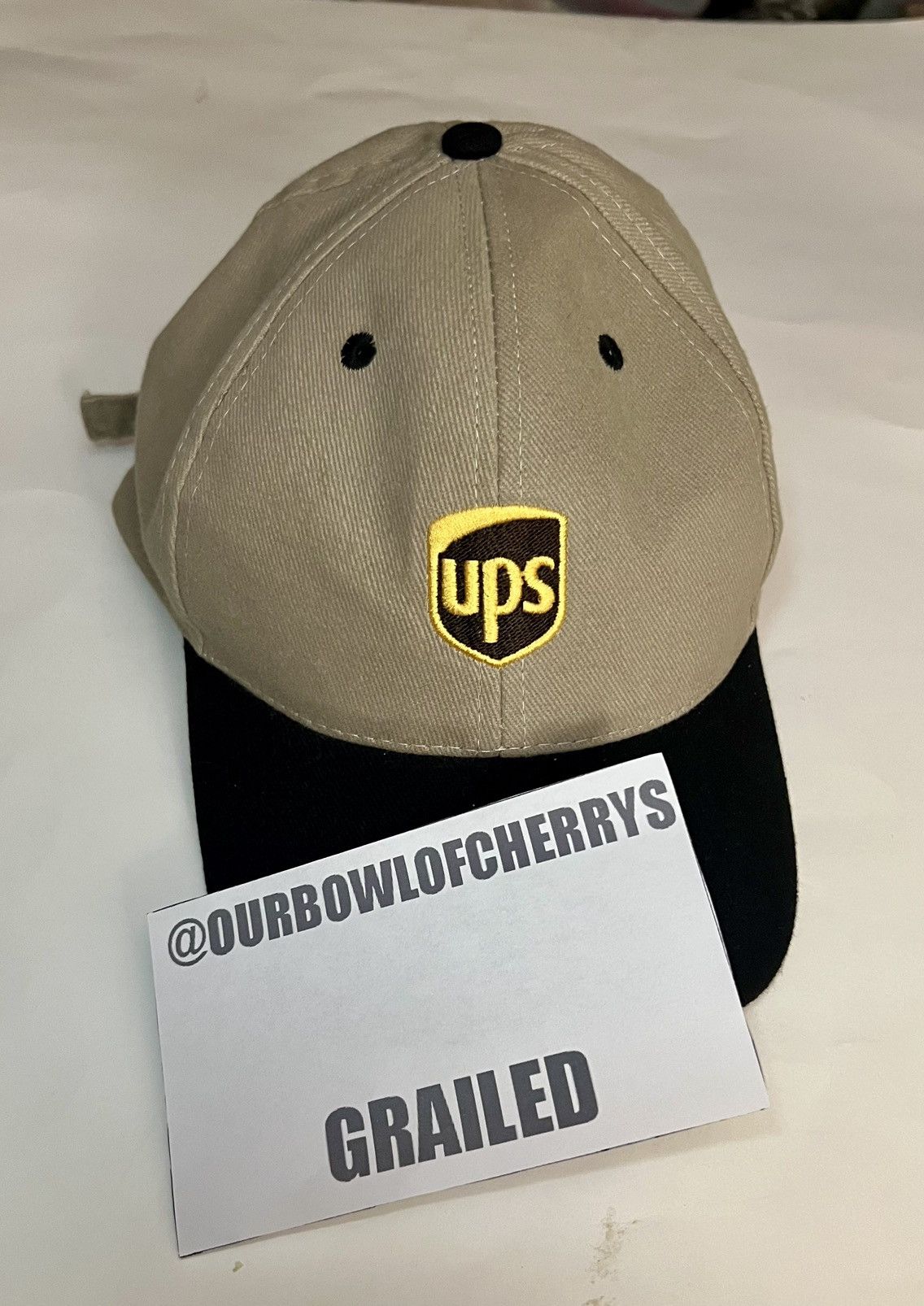 Vintage Vintage UPS Advertising Ball Cap Size ONE SIZE - 9 Thumbnail