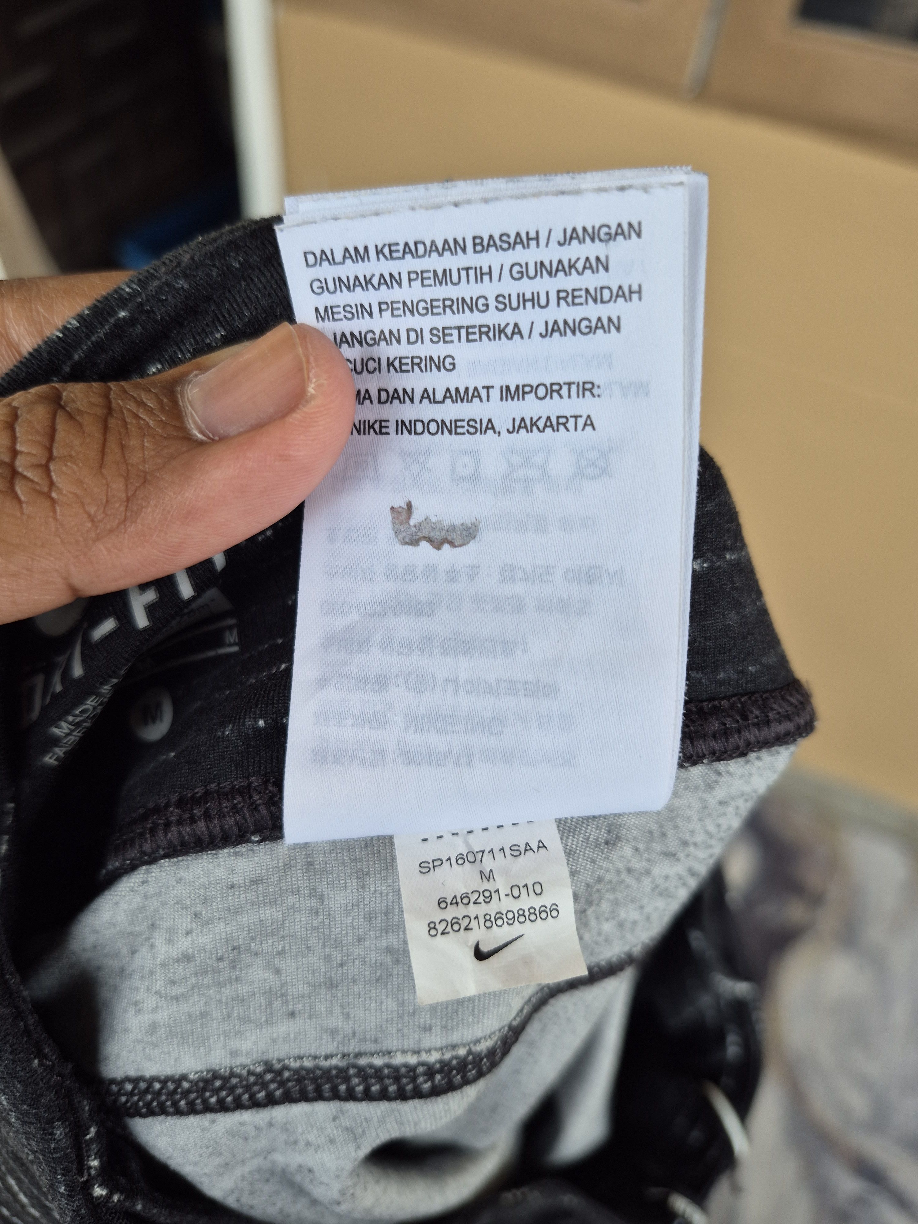 Nike 🔥 Nike Running Dri Fit Long Pants Legging Size US 26 / EU 42 - 12 Thumbnail