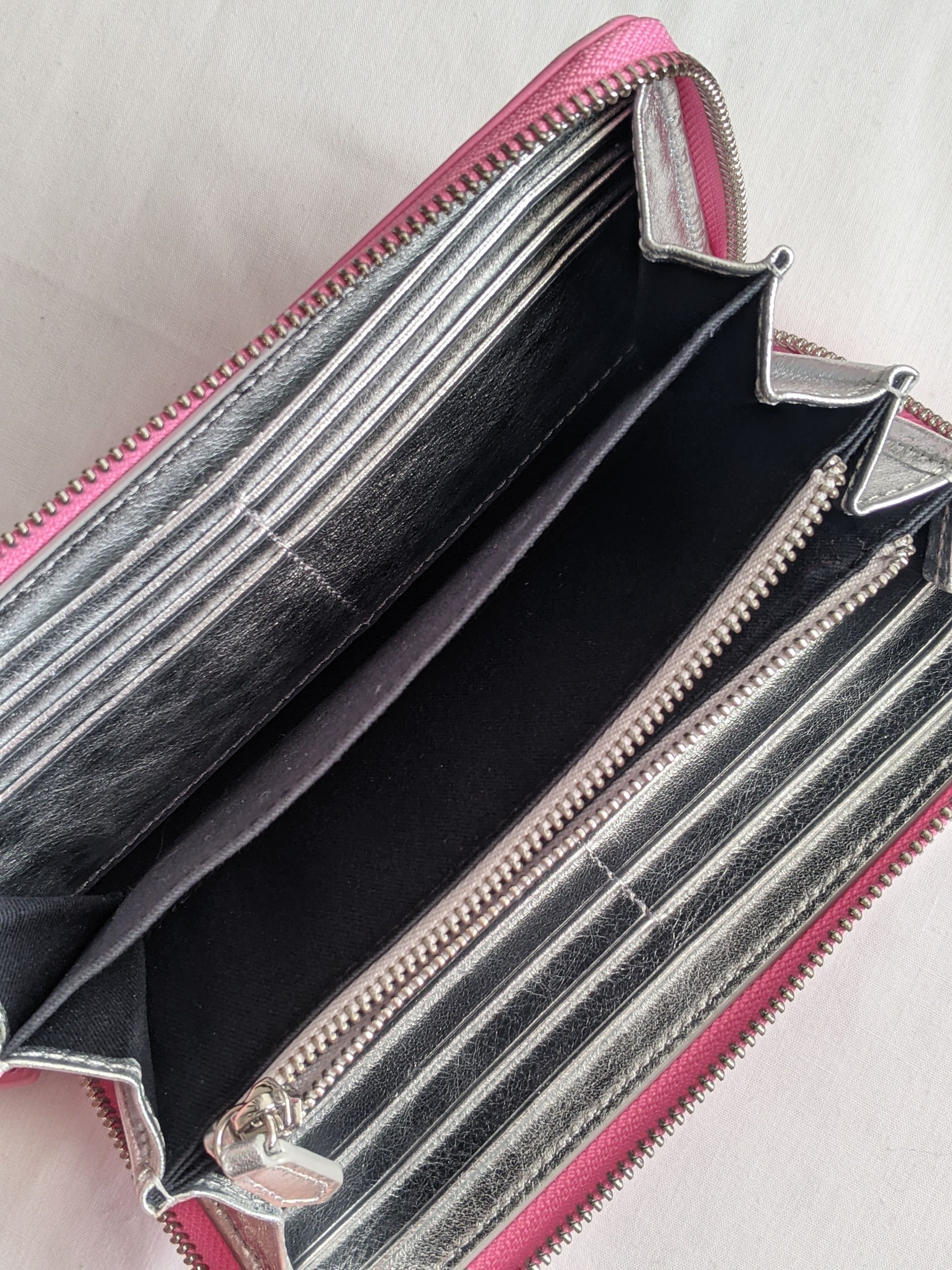 Vivienne Westwood Vivienne Westwood Pink Leather Wallet Size ONE SIZE - 5 Thumbnail
