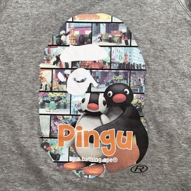 Bape BAPE × PINGU APE HEAD Milo Pullover Hoodie a bathing ape Size US L / EU 52-54 / 3 - 3 Thumbnail