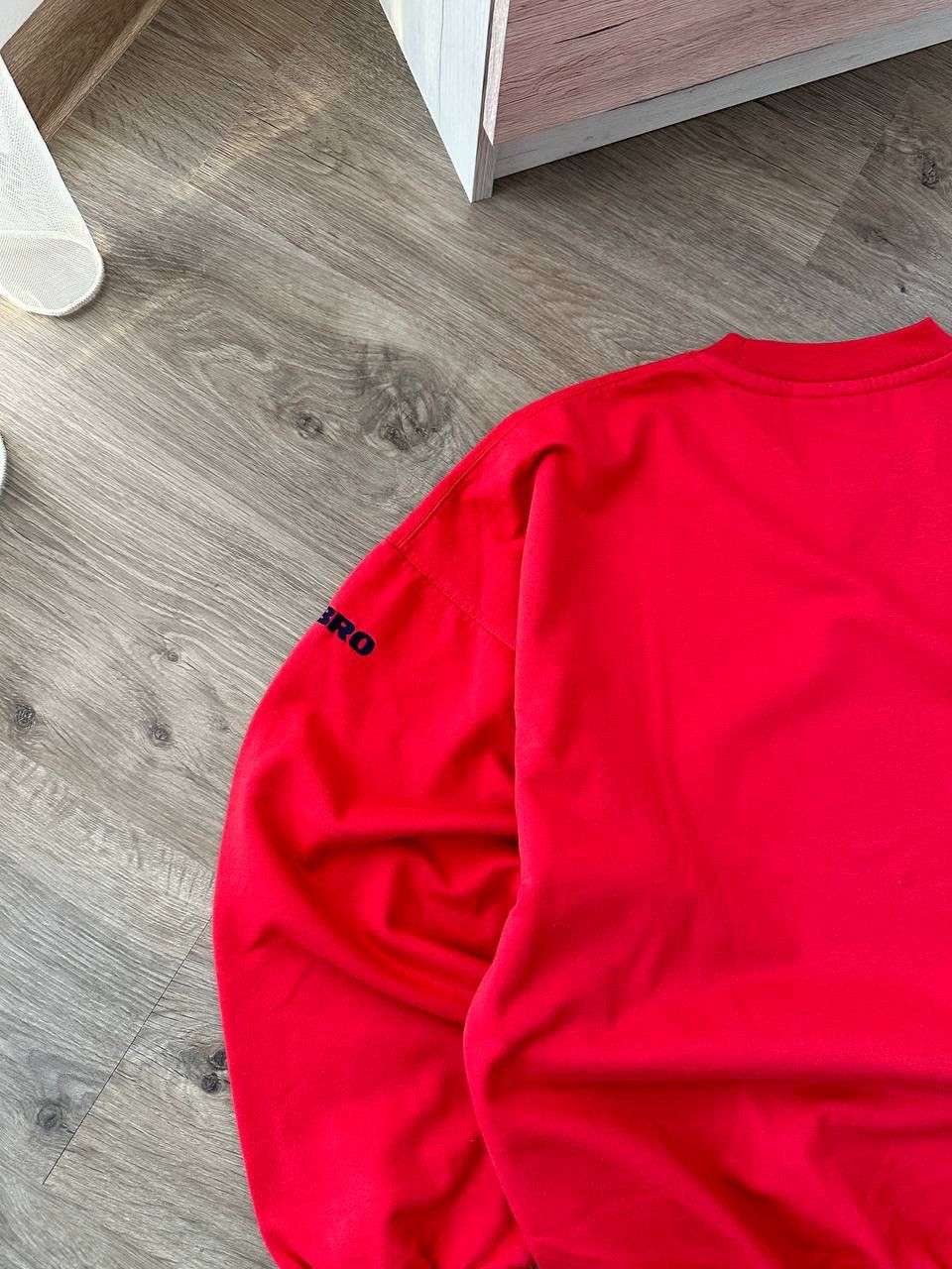 Umbro × Vintage Vintage Umbro Red Sportswear Big Logo Sweatshirt Size US XL / EU 56 / 4 - 12 Thumbnail