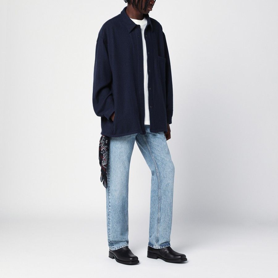 destin o1d2blof0125 Overshirt in Dark Blue Size US M / EU 48-50 / 2 - 2 Thumbnail