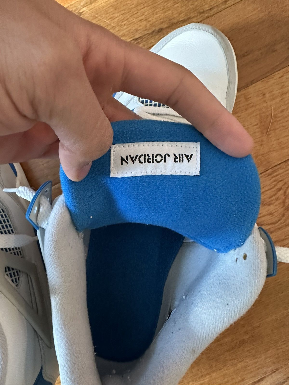 Jordan Brand × Nike Air Jordan 4 True Blue 2012 Size US 12 / EU 45 - 8 Thumbnail