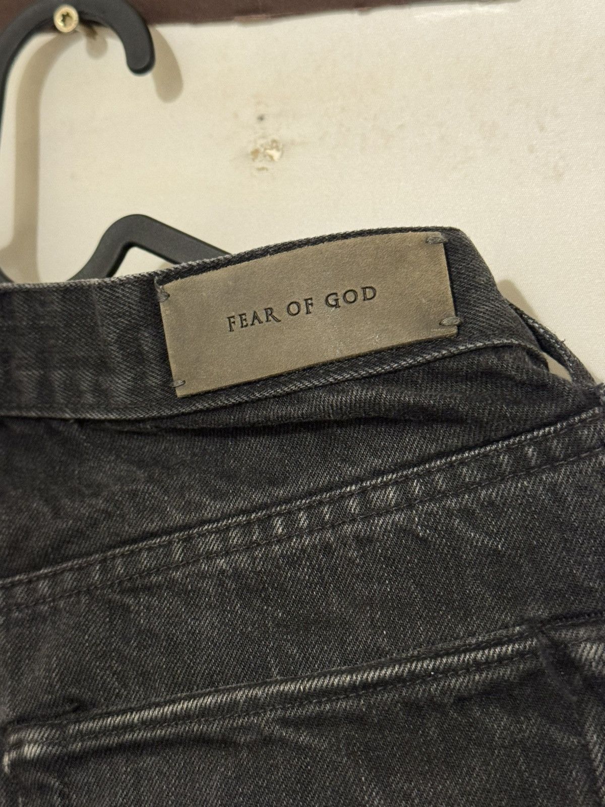Fear of God 🔥Fear of God Fourth Collection Distressed Jeans Black SZ 31 Size US 31 - 6 Thumbnail