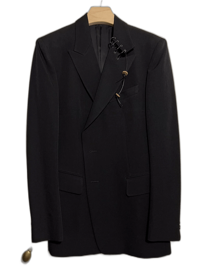 Yohji Yamamoto thick wool trench coat by yohji yamamoto Size US M / EU 48-50 / 2 - 1 Thumbnail