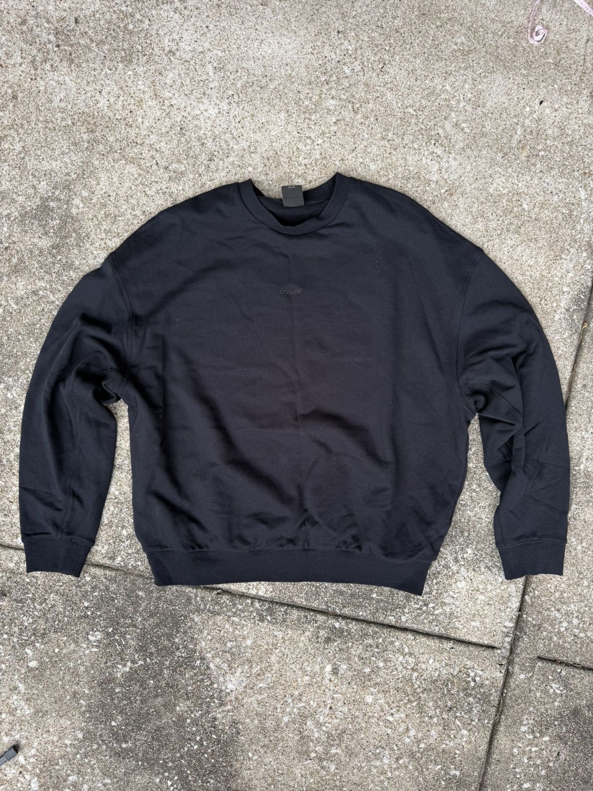 Oakley Oakley B1B Repeated Crewneck Blackout Sweatshirt Size US XL / EU 56 / 4 - 2 Thumbnail
