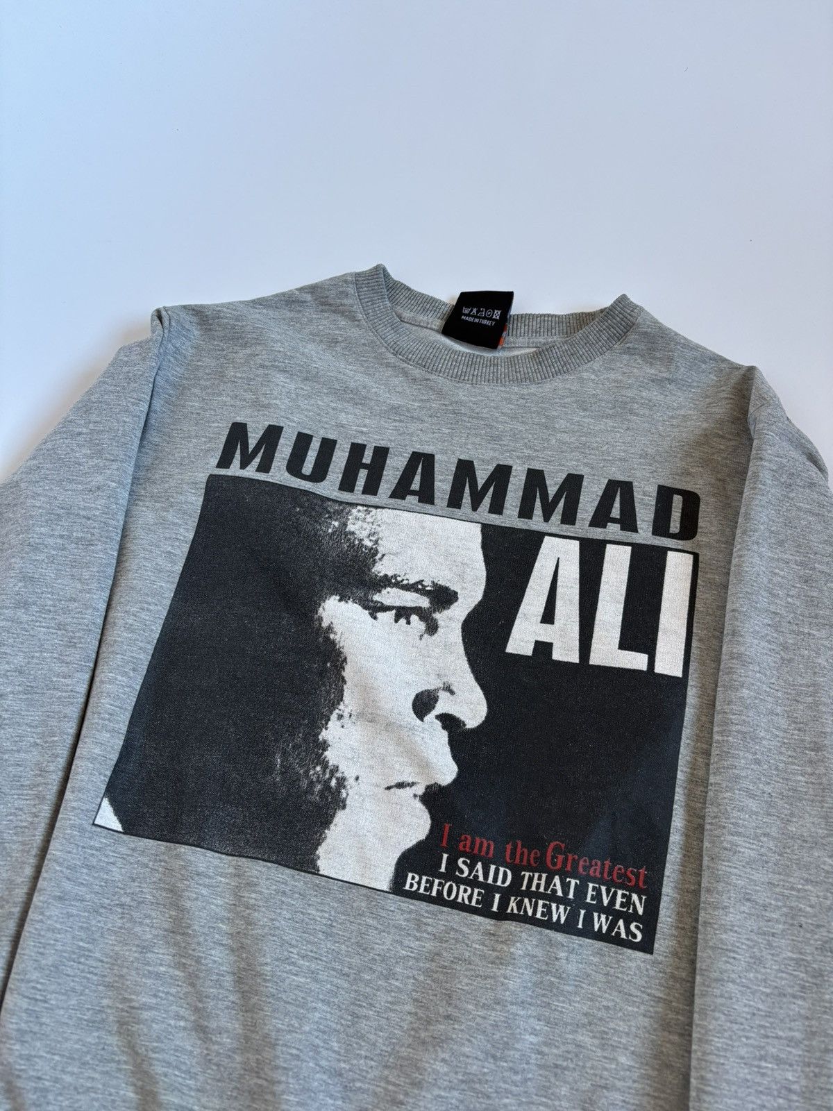 Vintage Muhammad Ali sweatshirt y2k Size US S / EU 44-46 / 1 - 2 Thumbnail
