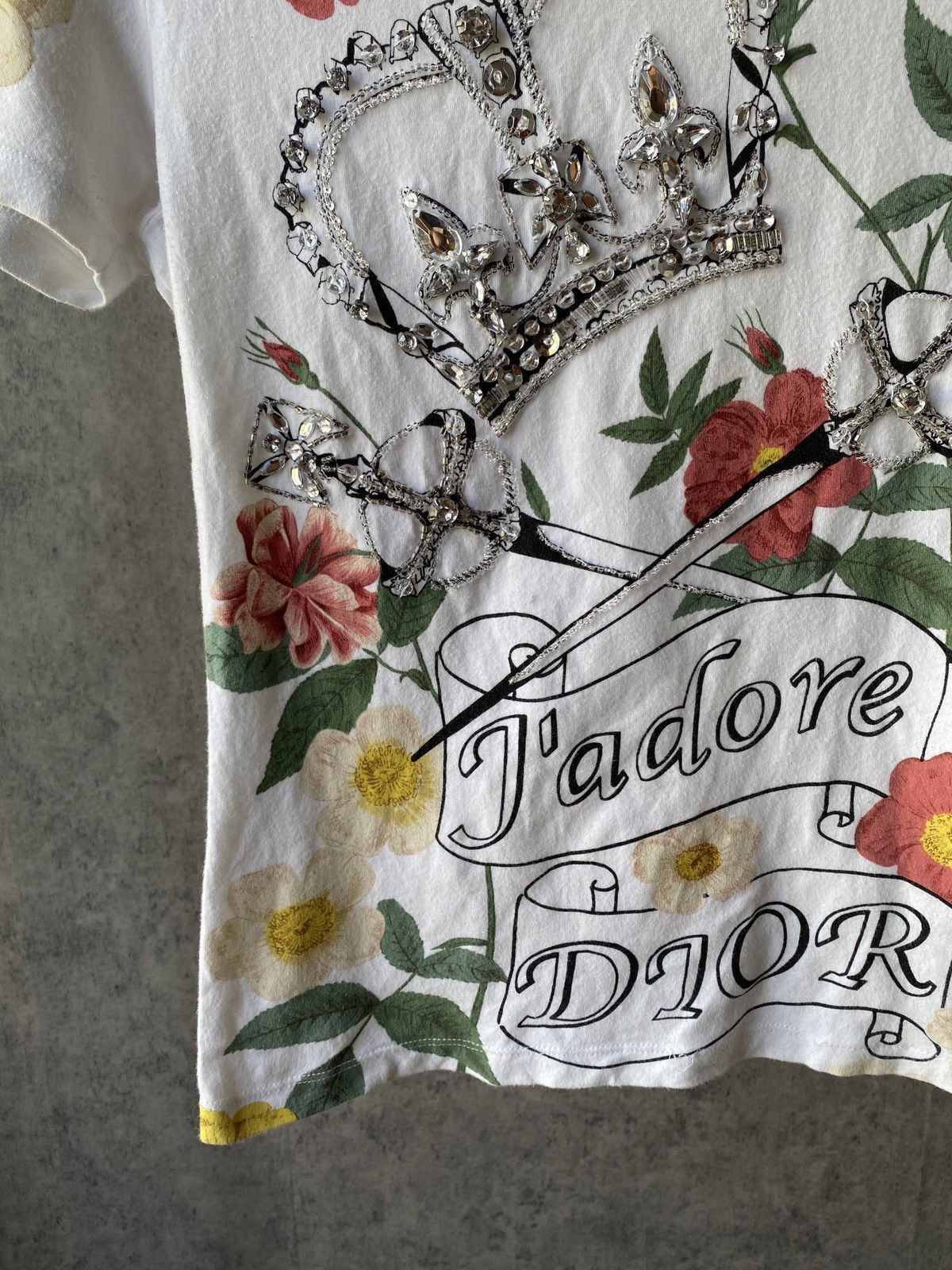 Christian Dior Monsieur J adore Dior Fall 2003 John Galliano Design T Shirt Size M / US 6-8 / IT 42-44 - 7 Thumbnail