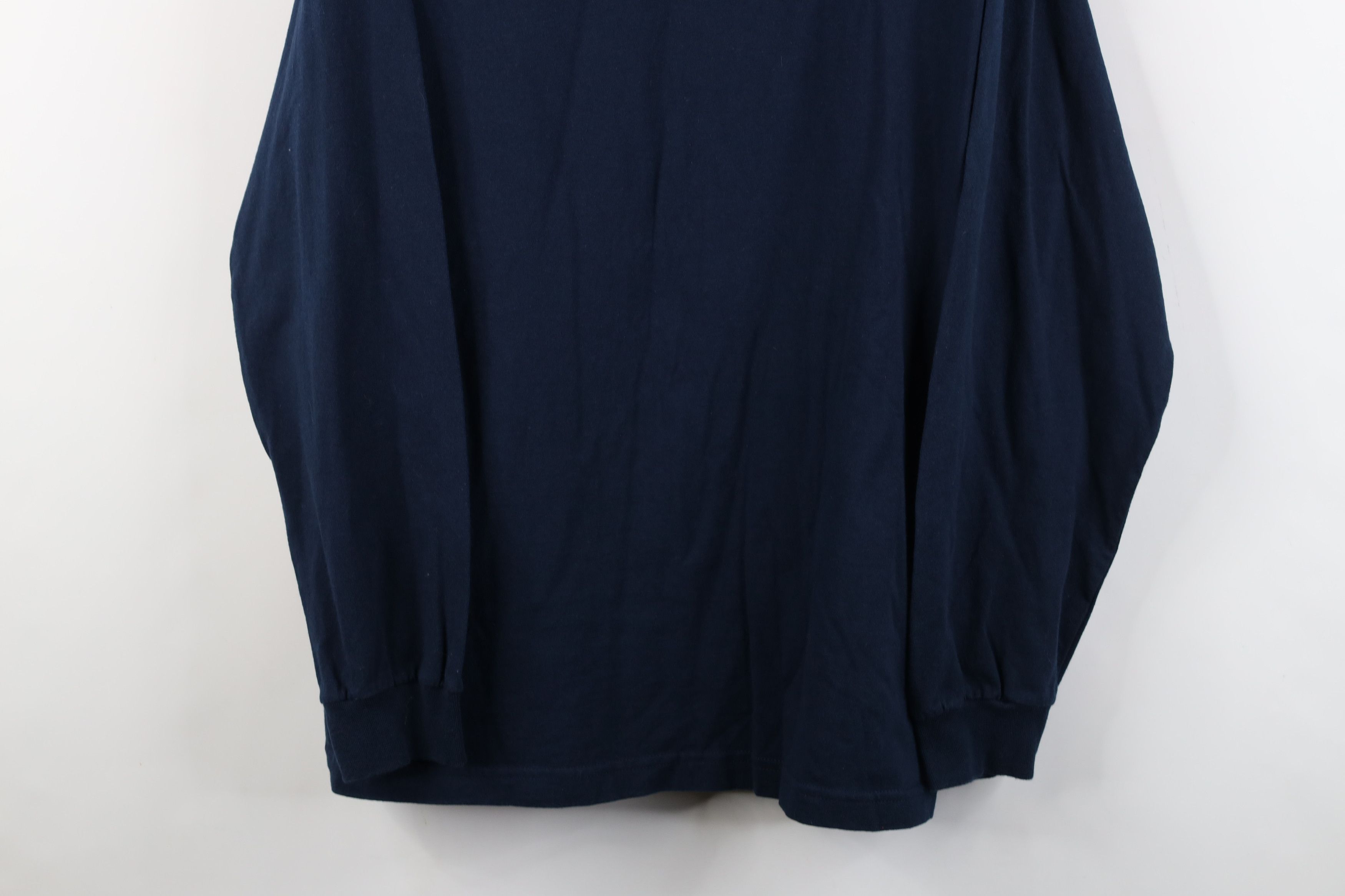 Vintage Vintage 90s University of Michigan Long Sleeve T-Shirt Size US L / EU 52-54 / 3 - 3 Thumbnail