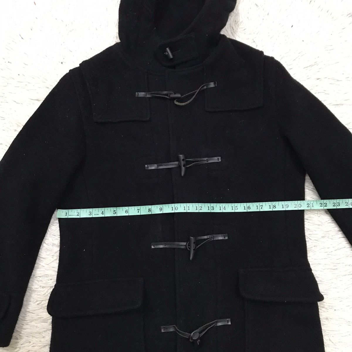 ABAHOUSE VINTAGE ABAHOUSE WOOL DUFFLE JACKET HOODIE Size US M / EU 48-50 / 2 - 16 Thumbnail