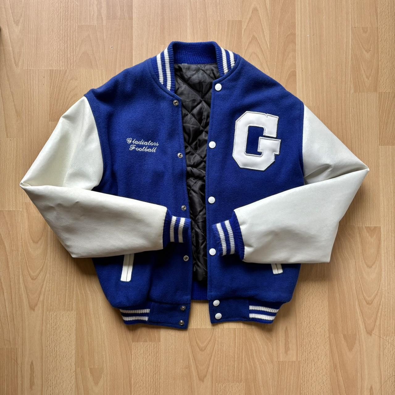Vintage Vintage 90s Varsity Letterman Jacket Size US S / EU 44-46 / 1 - 1 Thumbnail