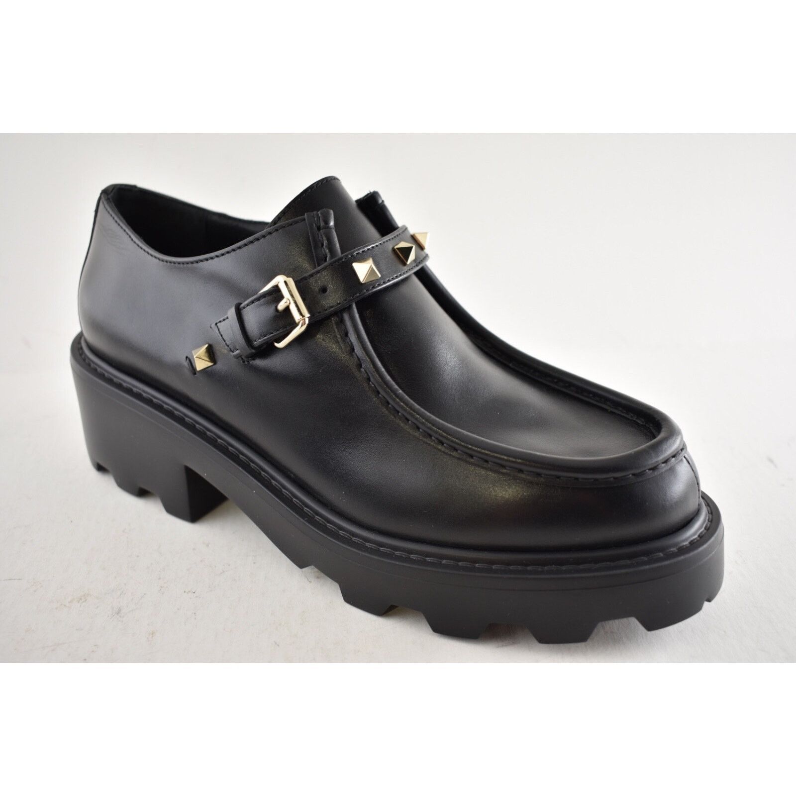 Valentino Valentino Garavani Rockstud 55mm Single Monk Black Size US 9 / IT 39 - 6 Thumbnail