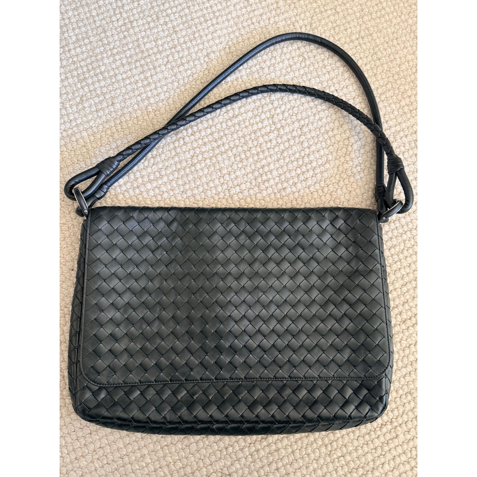 Bottega Veneta Bottega Veneta Borsa Ave Intrecciato Shoulder Crossbody Bag Size ONE SIZE - 8 Thumbnail