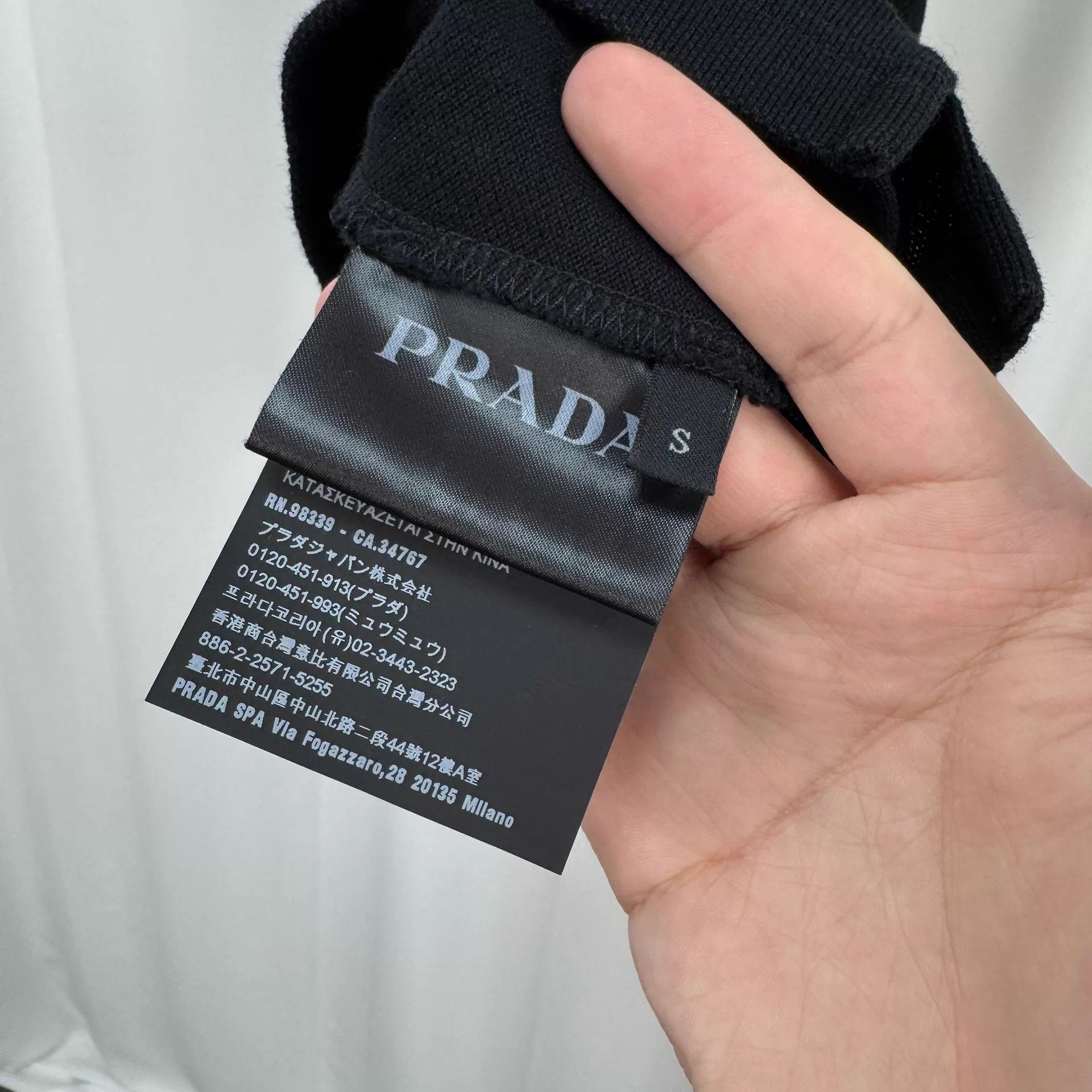 Prada Prada Printed Logo SS Polo Shirt S 99New KL10978 Size US S / EU 44-46 / 1 - 6 Thumbnail