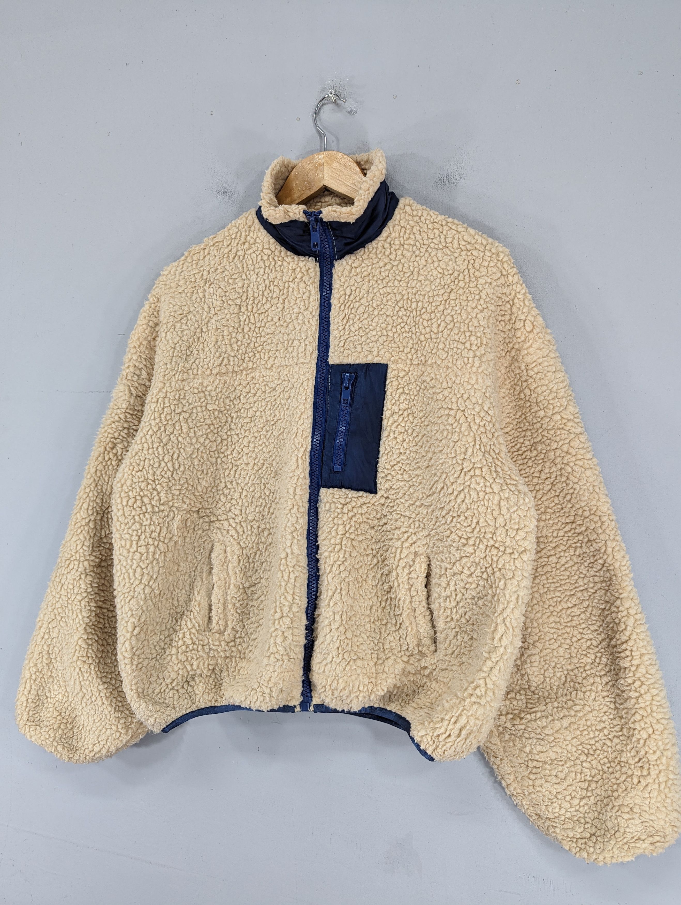 Japanese Brand 💥RARE💥Unbrand Deep Pile Fleece Patagonia Style Jacket Size US M / EU 48-50 / 2 - 2 Thumbnail