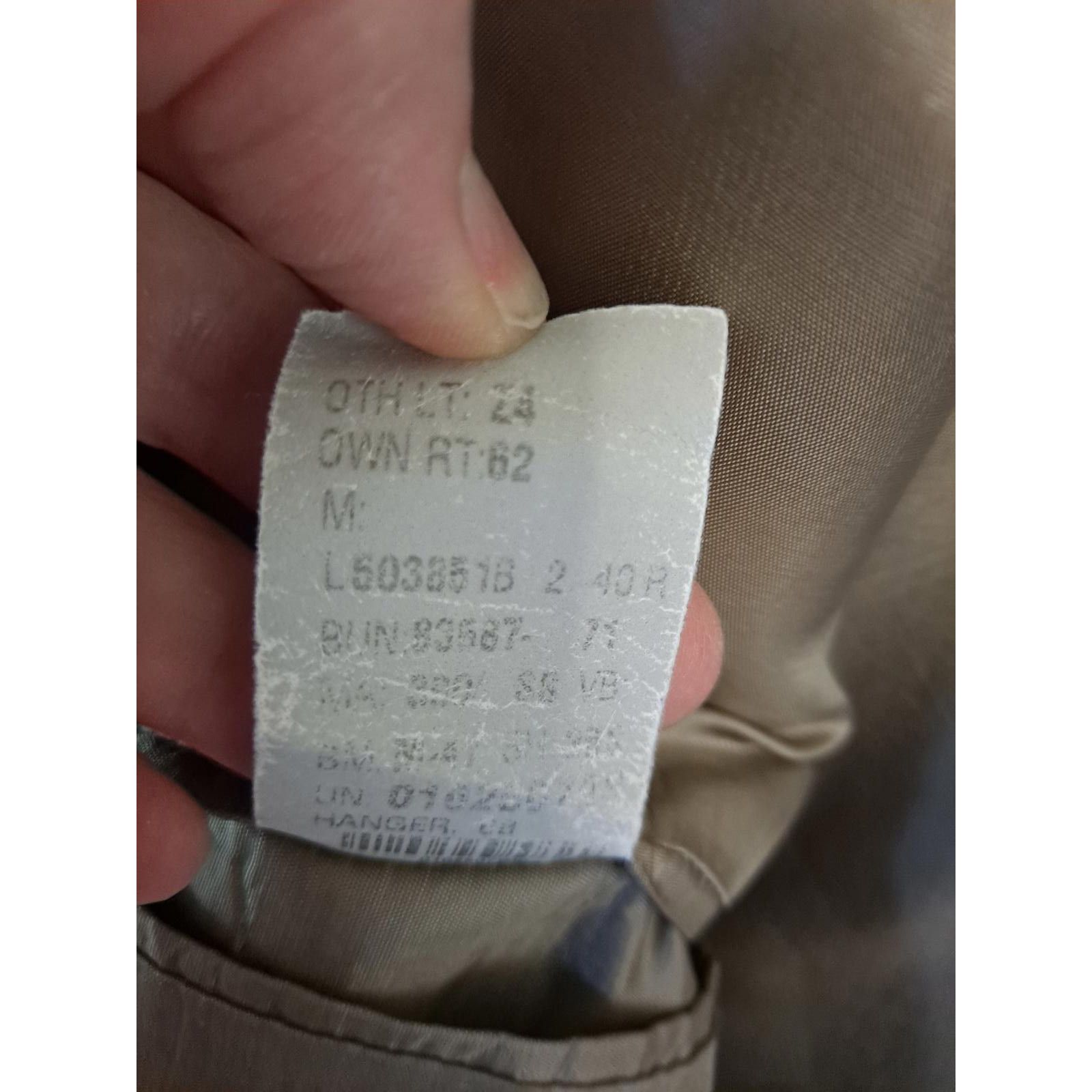 Lauren Ralph Lauren Lauren Ralph Lauren Tan 2 Button Blazer Wool/Cashmere Size 4 Size 40R - 7 Thumbnail