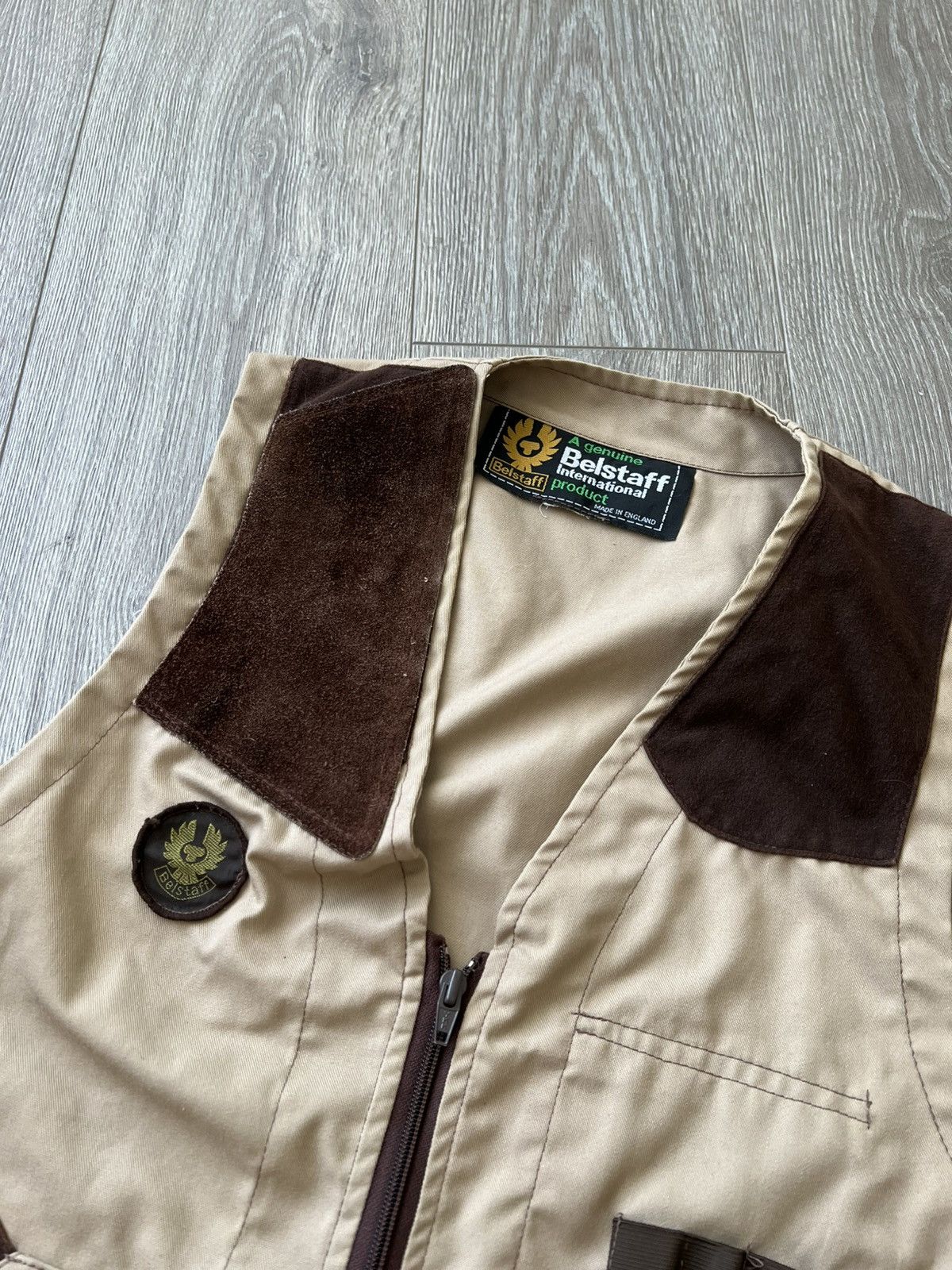 Belstaff × Vintage Vintage Belstaff Vest Size US L / EU 52-54 / 3 - 4 Thumbnail