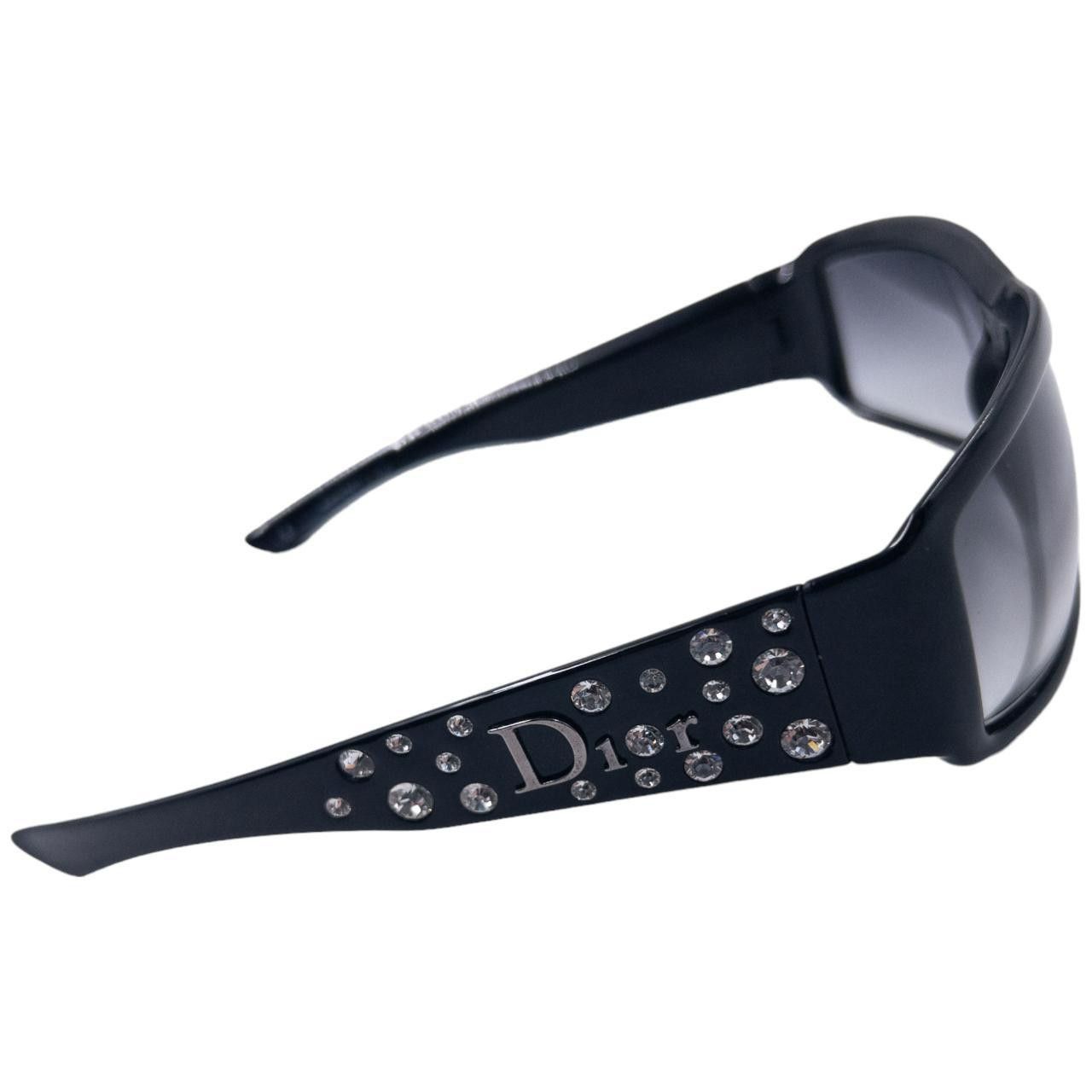 Dior Vintage Christian Dior Diamanté Sunglasses Size ONE SIZE - 3 Thumbnail