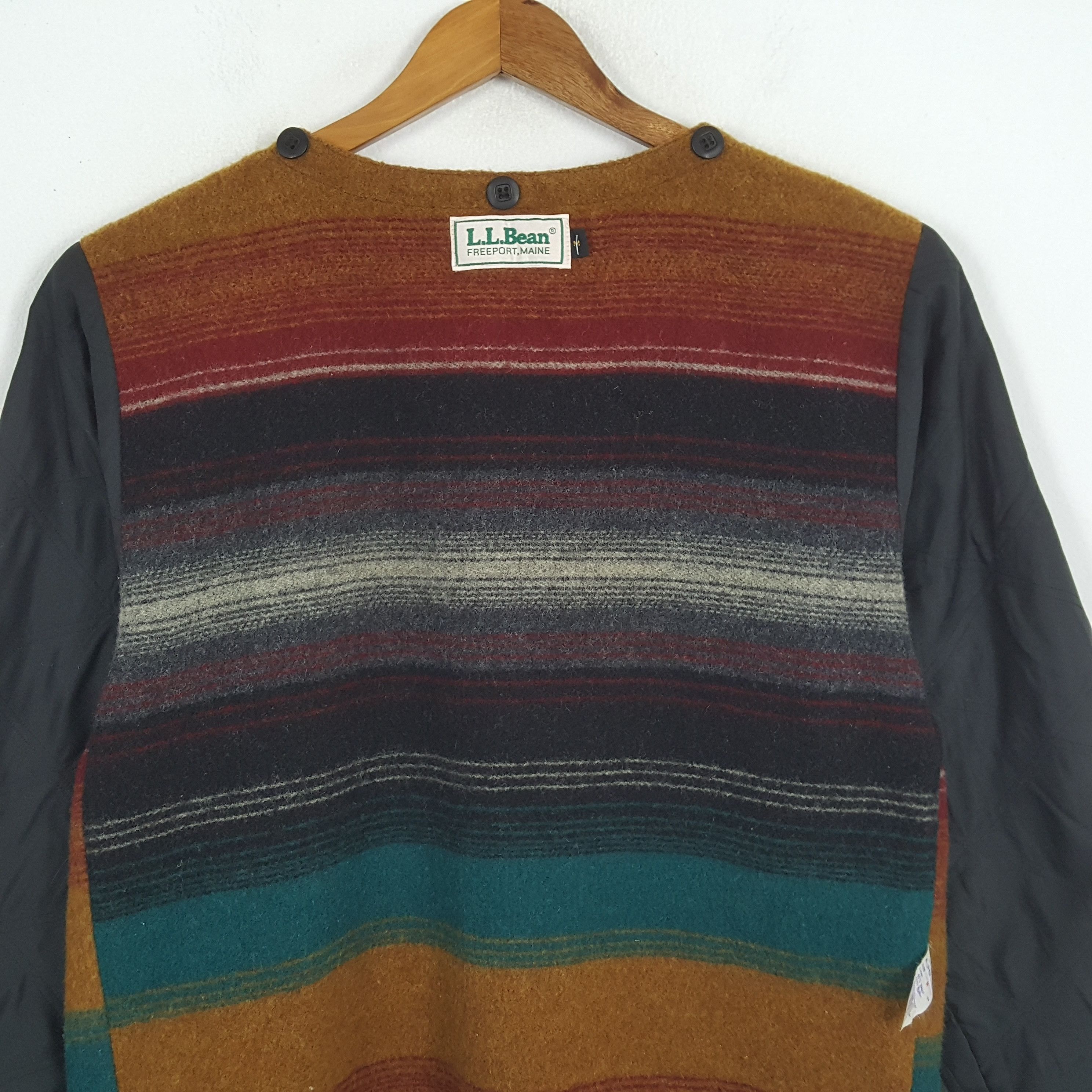 L.L. Bean × Vintage Vintage L.L BEAN American Brand Inner Jacket Size US L / EU 52-54 / 3 - 4 Thumbnail